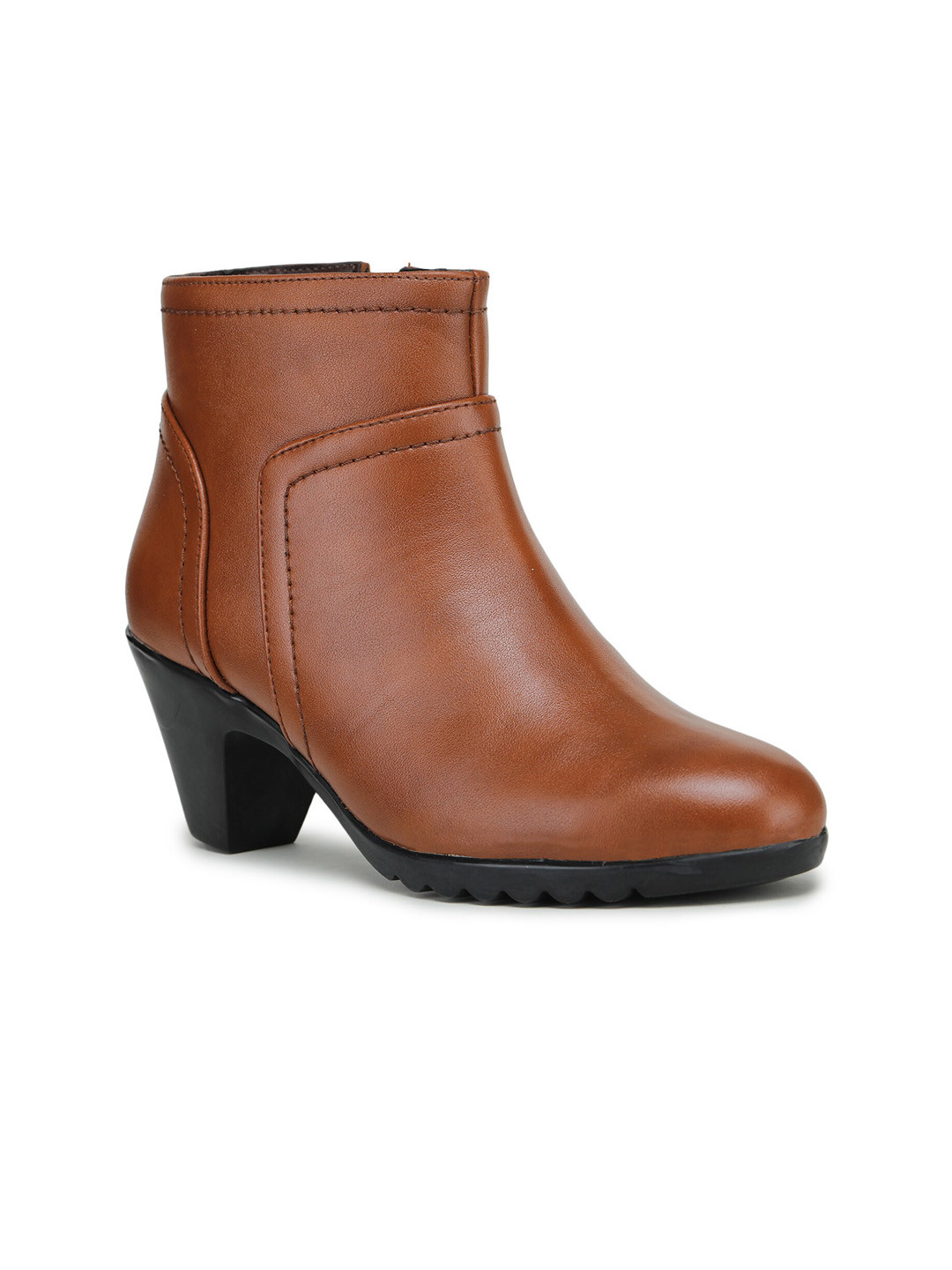 GARDIN Women Tan Colored Solid Regular Boots