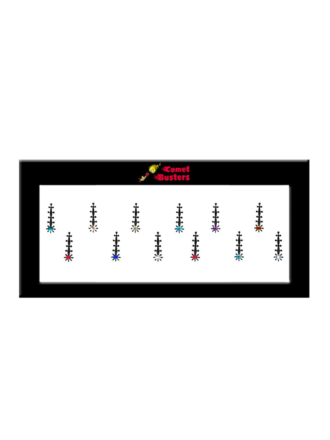 Comet Busters Women Black Bindi