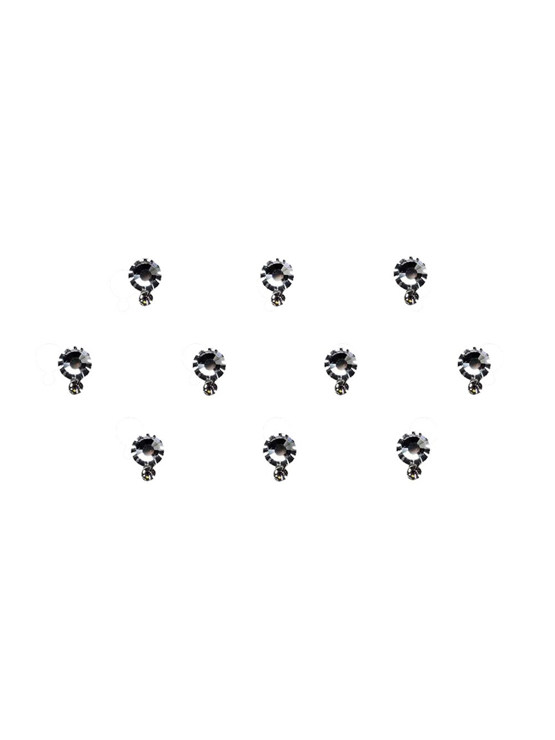 Comet Busters Women Silver Bindi