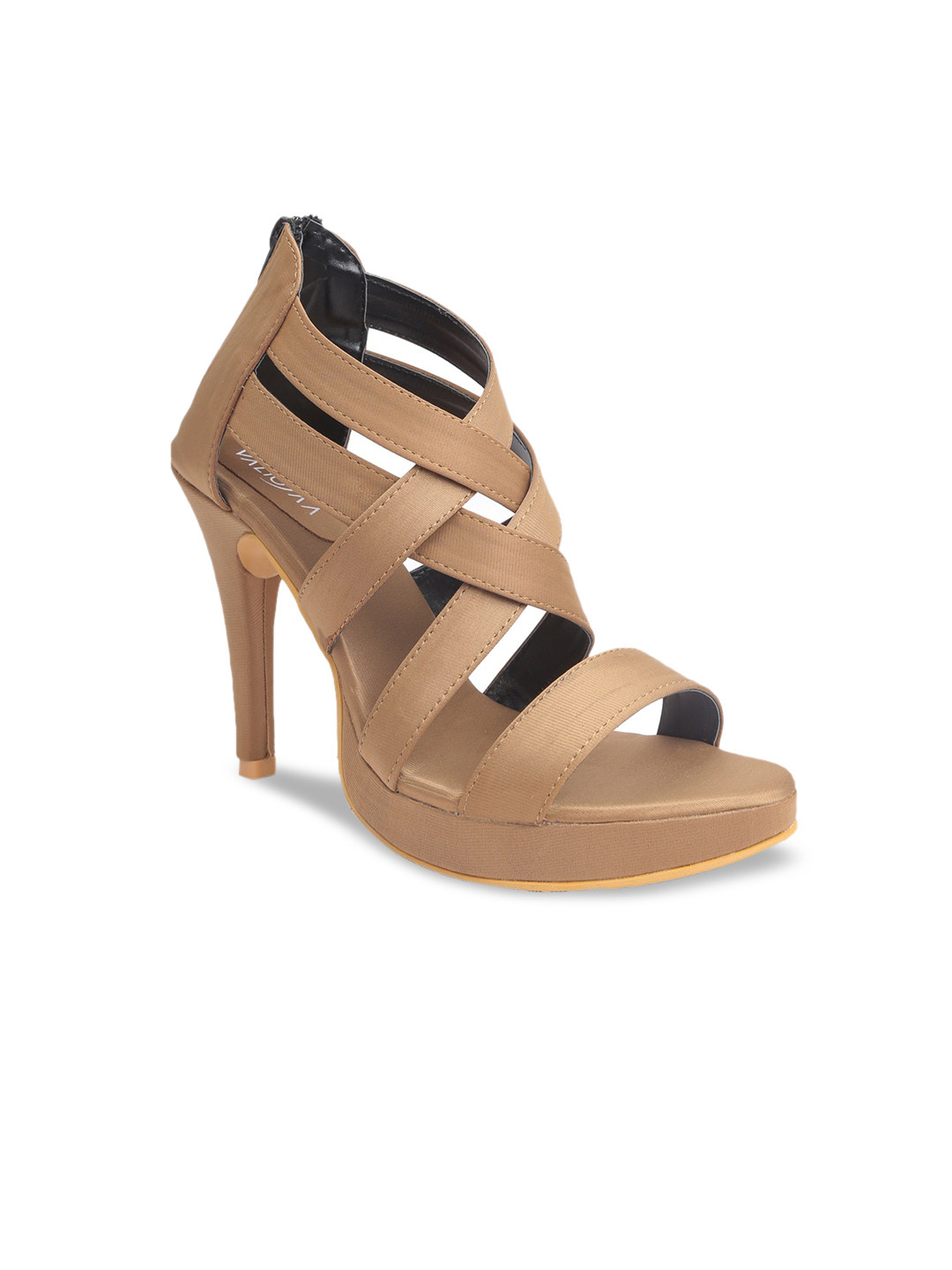 VALIOSAA Beige Stiletto Heels