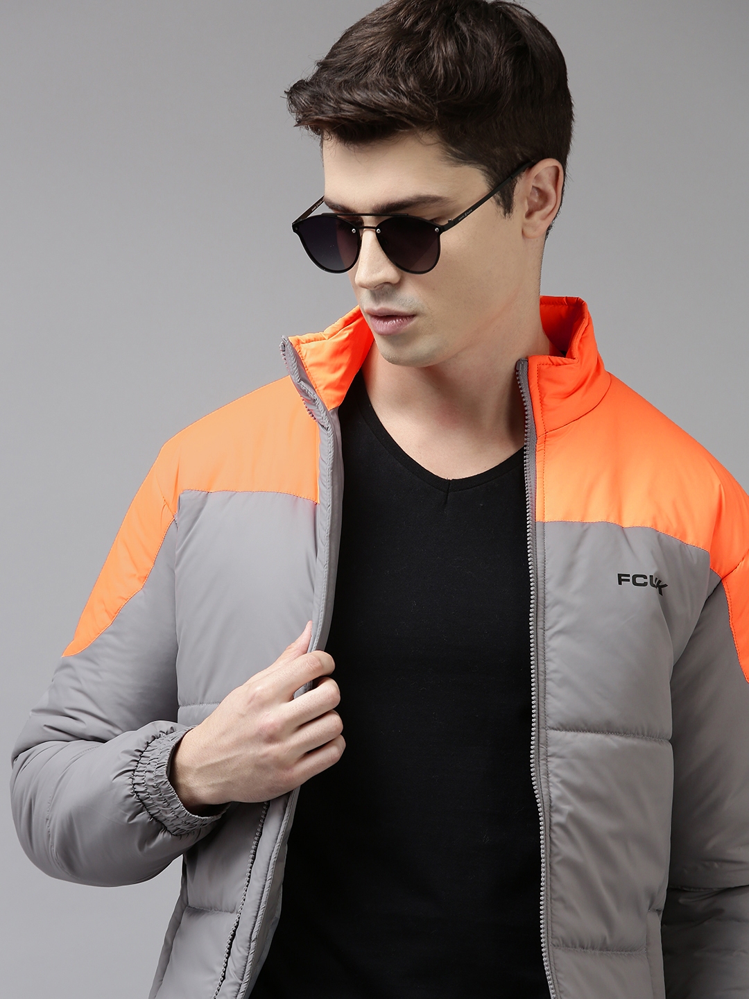 French connection mens puffer on sale jacket