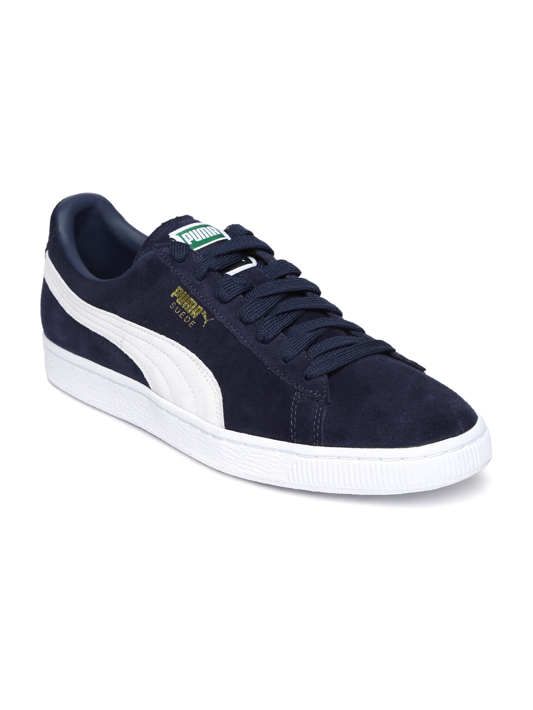 puma suede classic grey navy