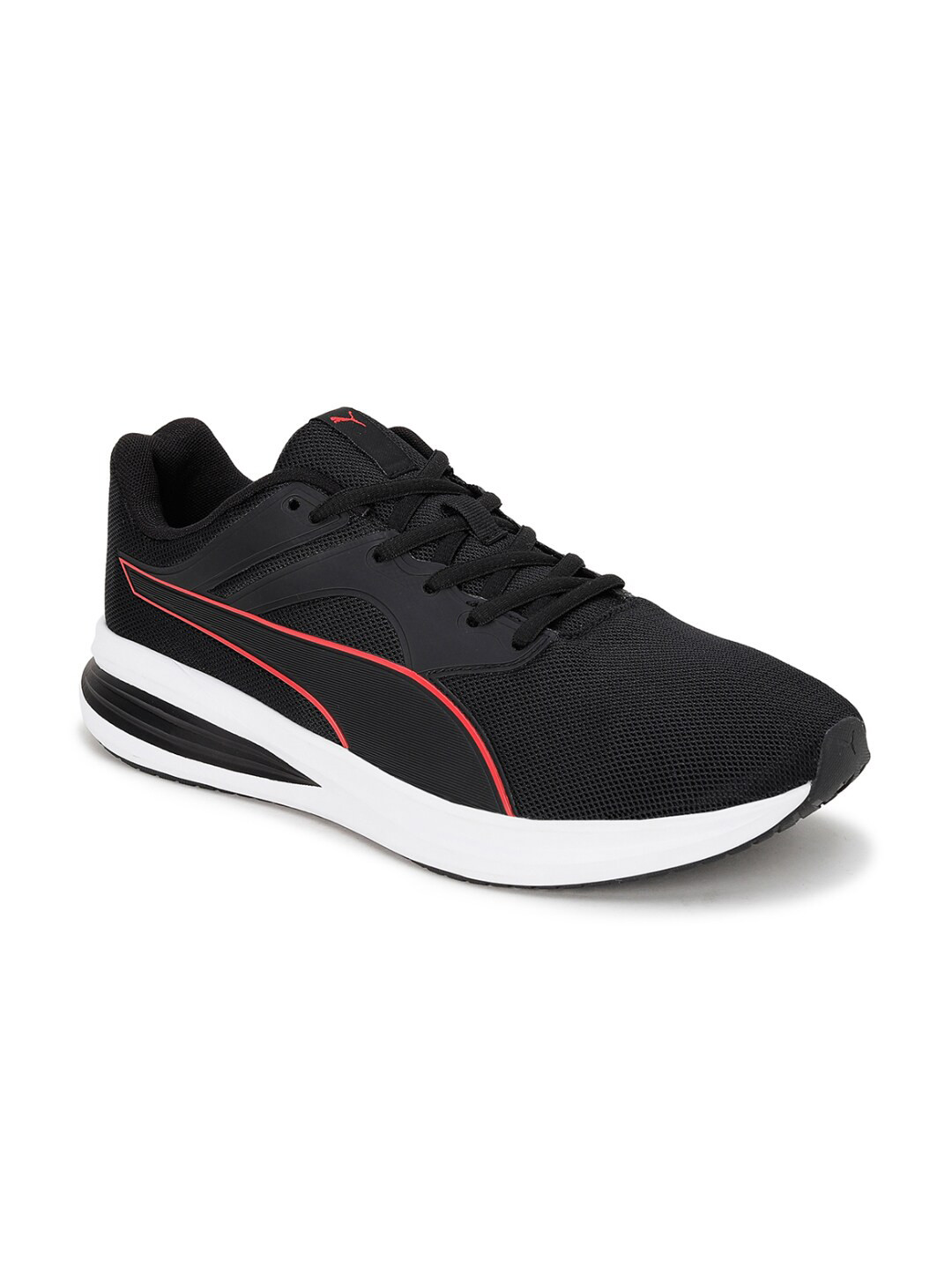 Puma Unisex Black Transport Running Shoes