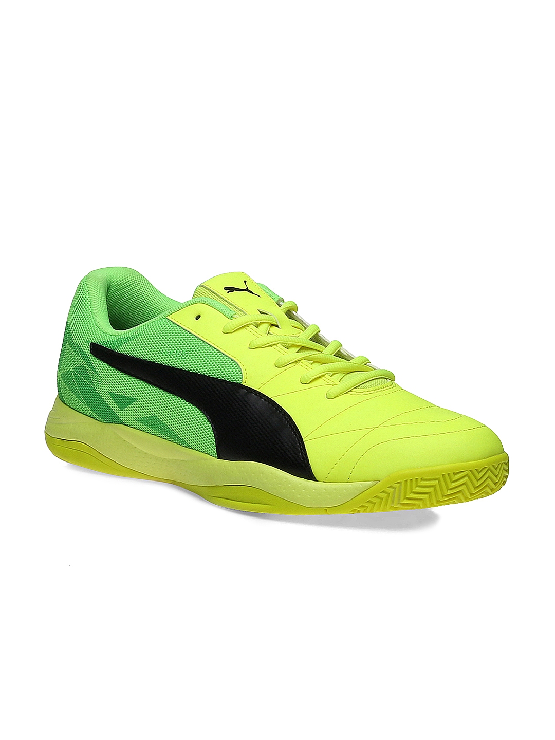 Buy Puma Men Yellow \u0026 Fluorescent Green 