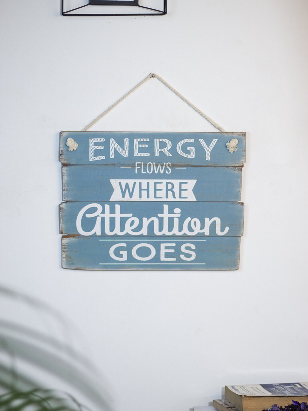 MARKET99 Wall Plaque MDF Matte Hanging Hall Signs and Plaques-11.8In