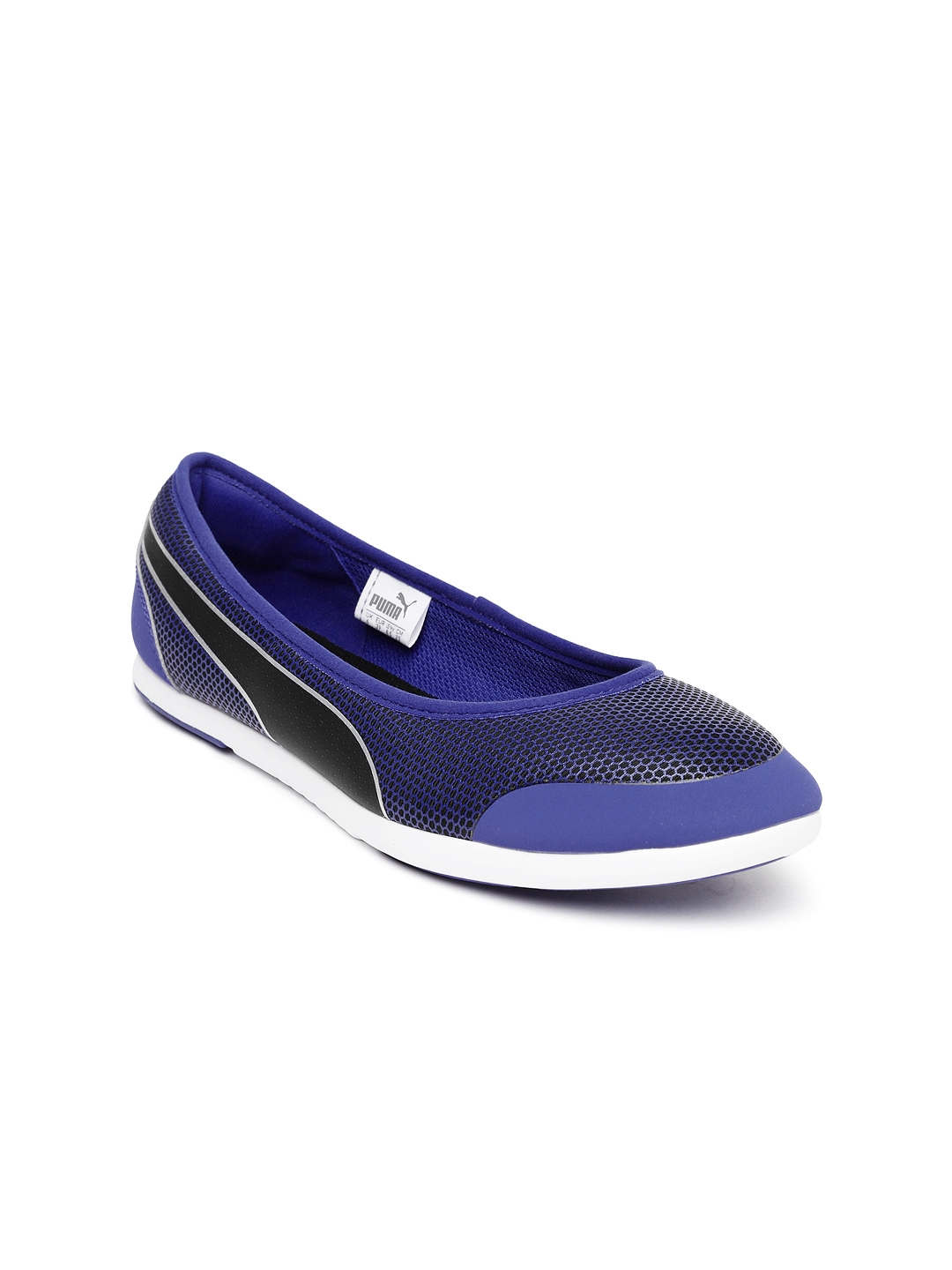 Ziek persoon Net zo Kreek Buy PUMA Women Blue & Black Printed Modern Soleil Ballerina Slip Ons -  Casual Shoes for Women 1966405 | Myntra