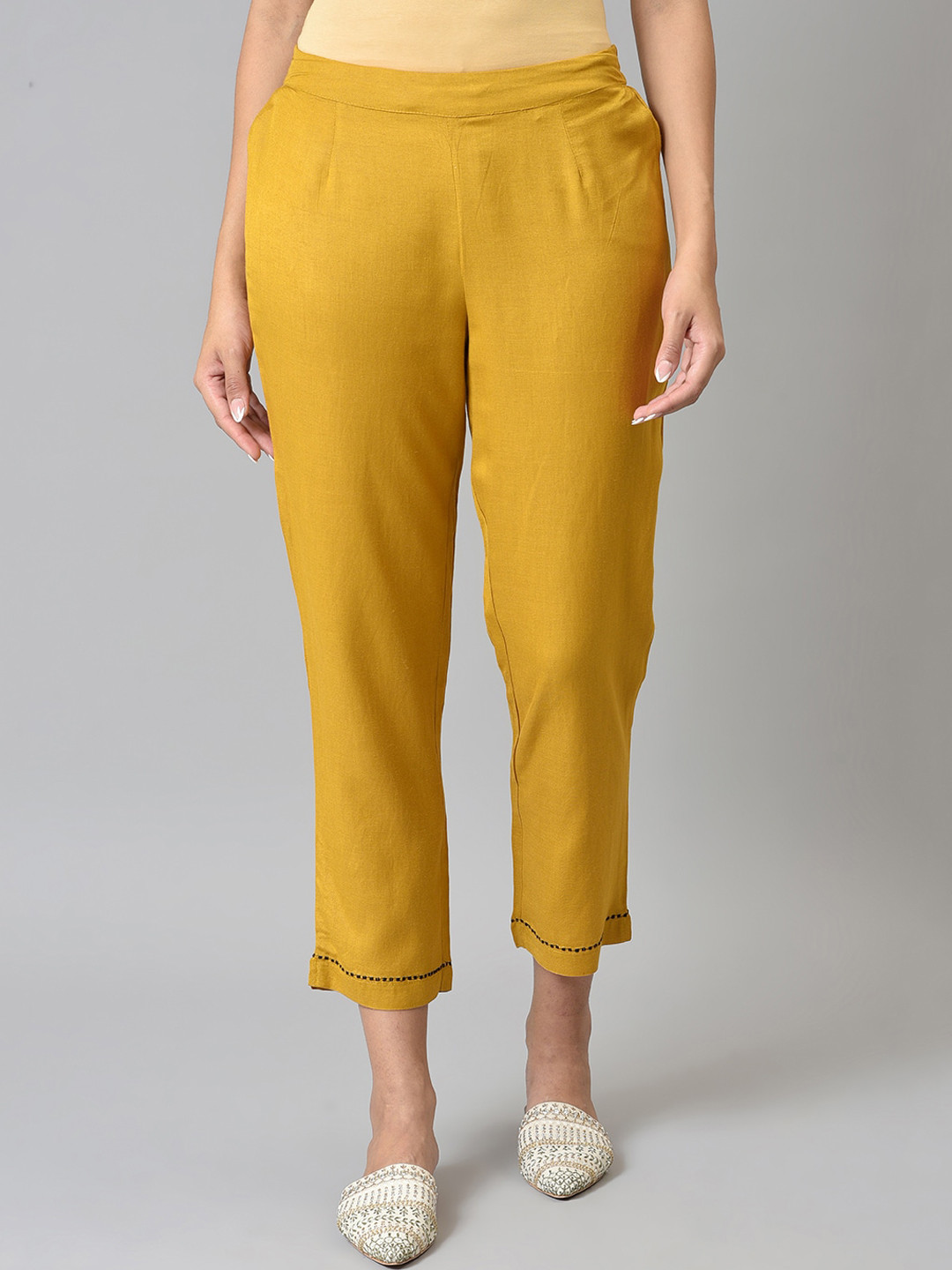 W Women Yellow Trousers