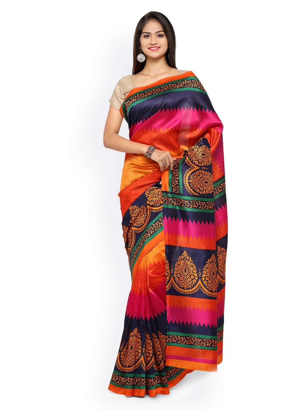 Vaamsi clearance sarees myntra