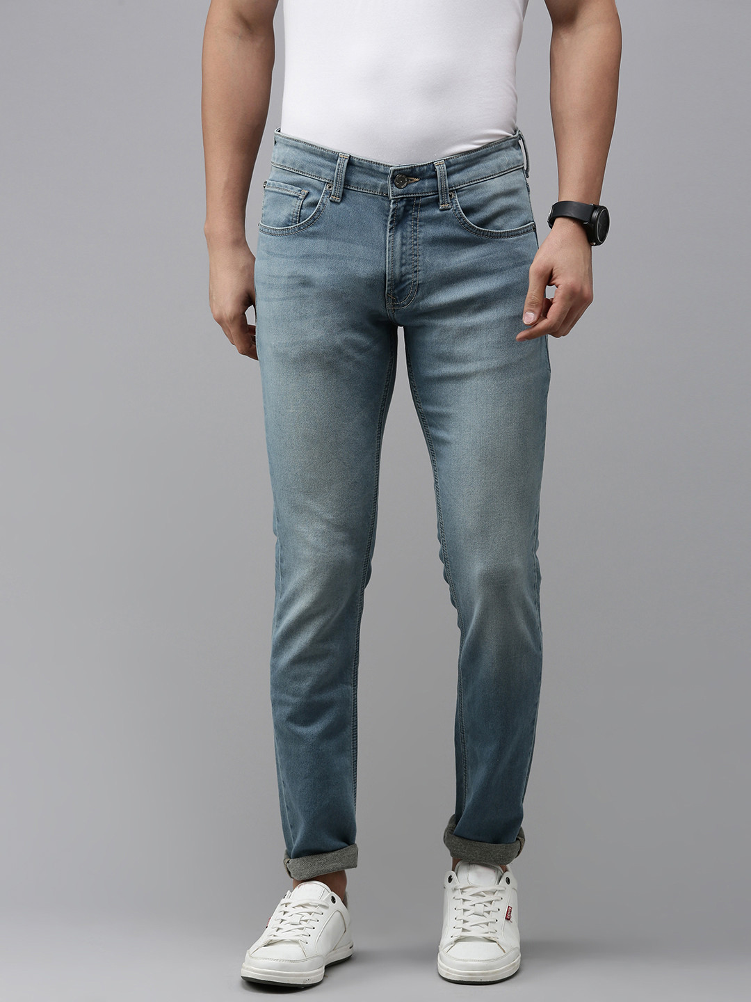 SPYKAR Men Heavy Fade Stretchable Jeans