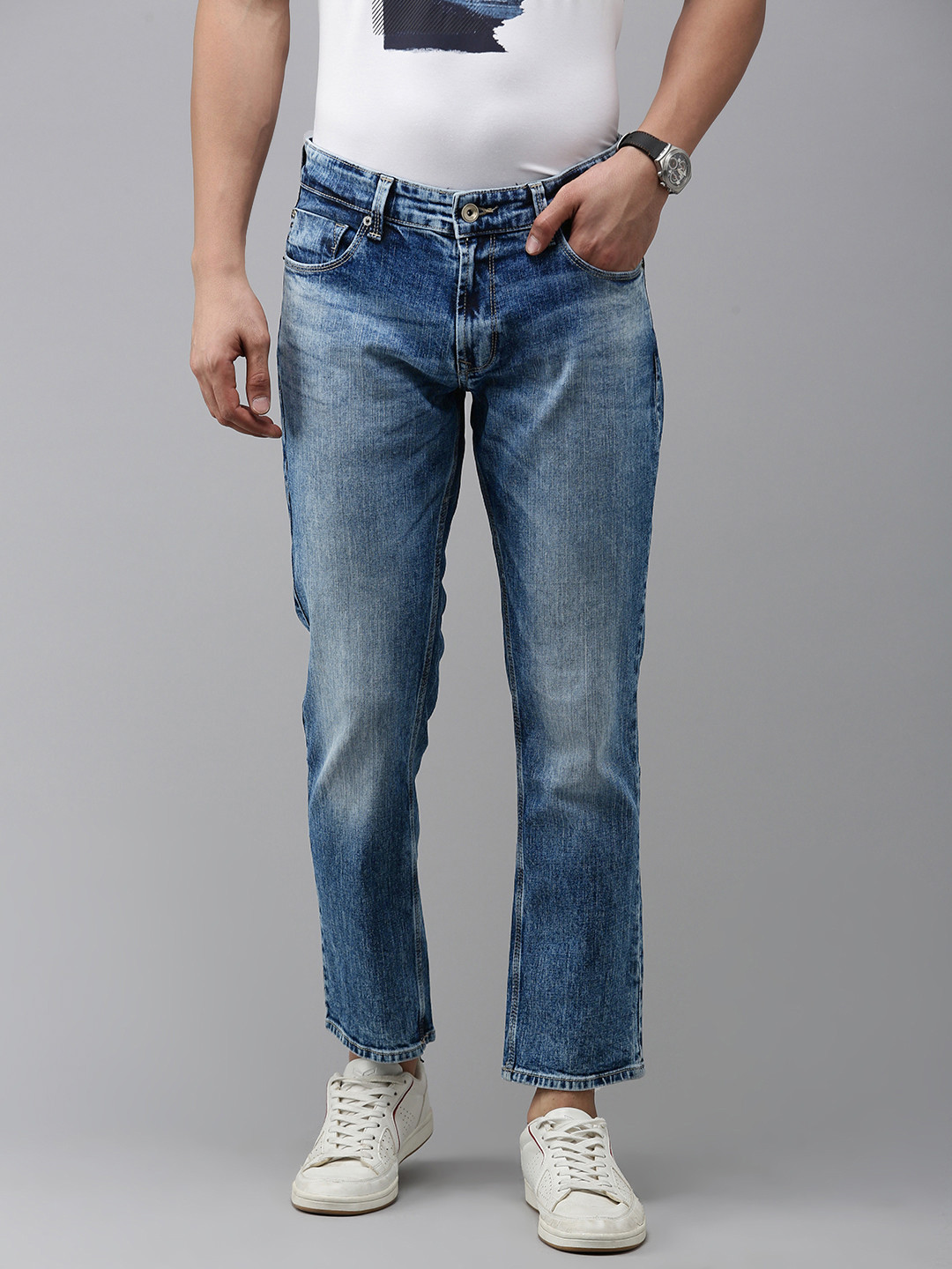 SPYKAR Men Rovers Light Fade Stretchable Jeans