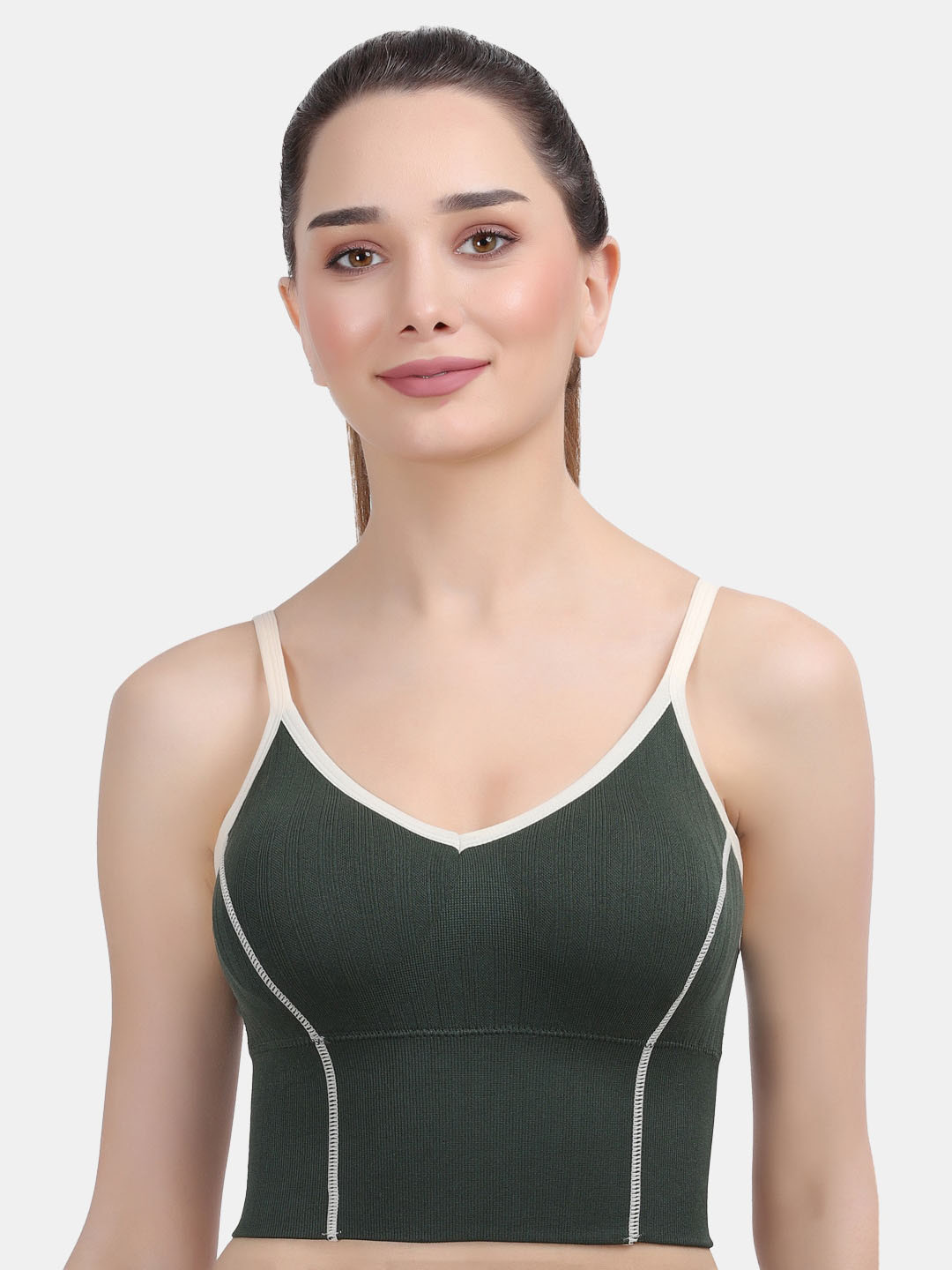 Amour Secret Women Green Padded Sports Bra