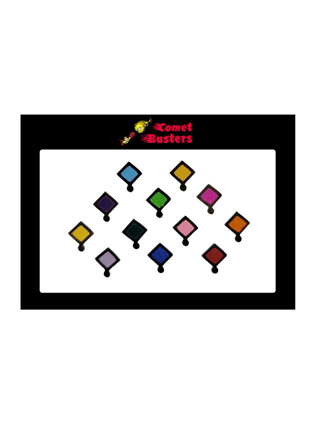 Comet Busters Multi-Coloured Bindi