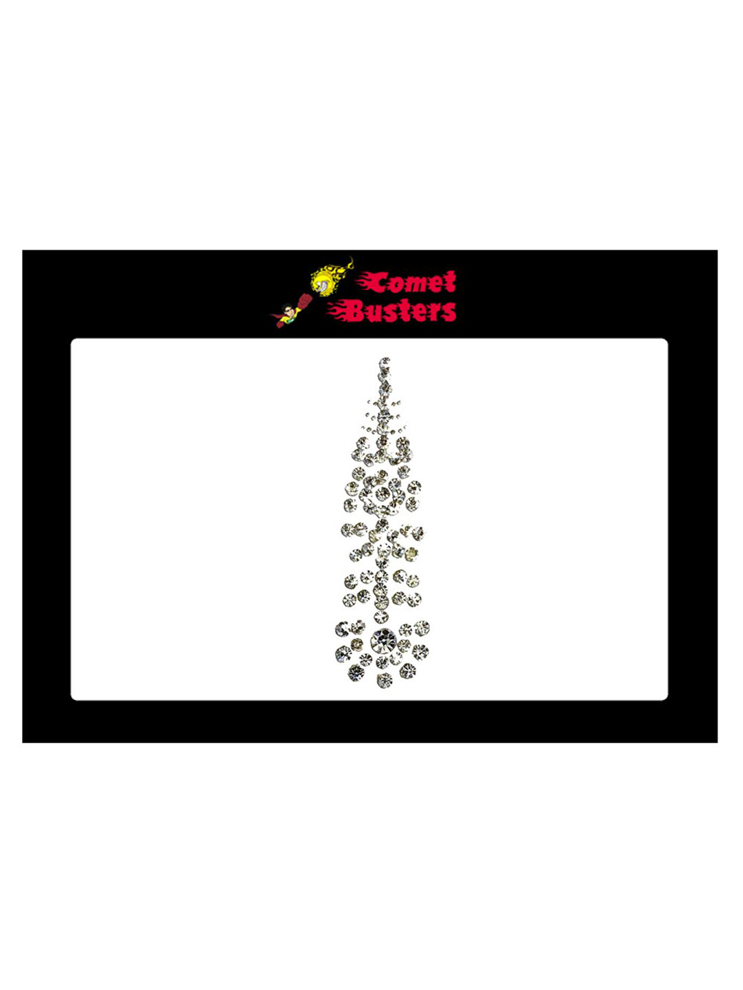 Comet Busters Silver-Colored Bindi