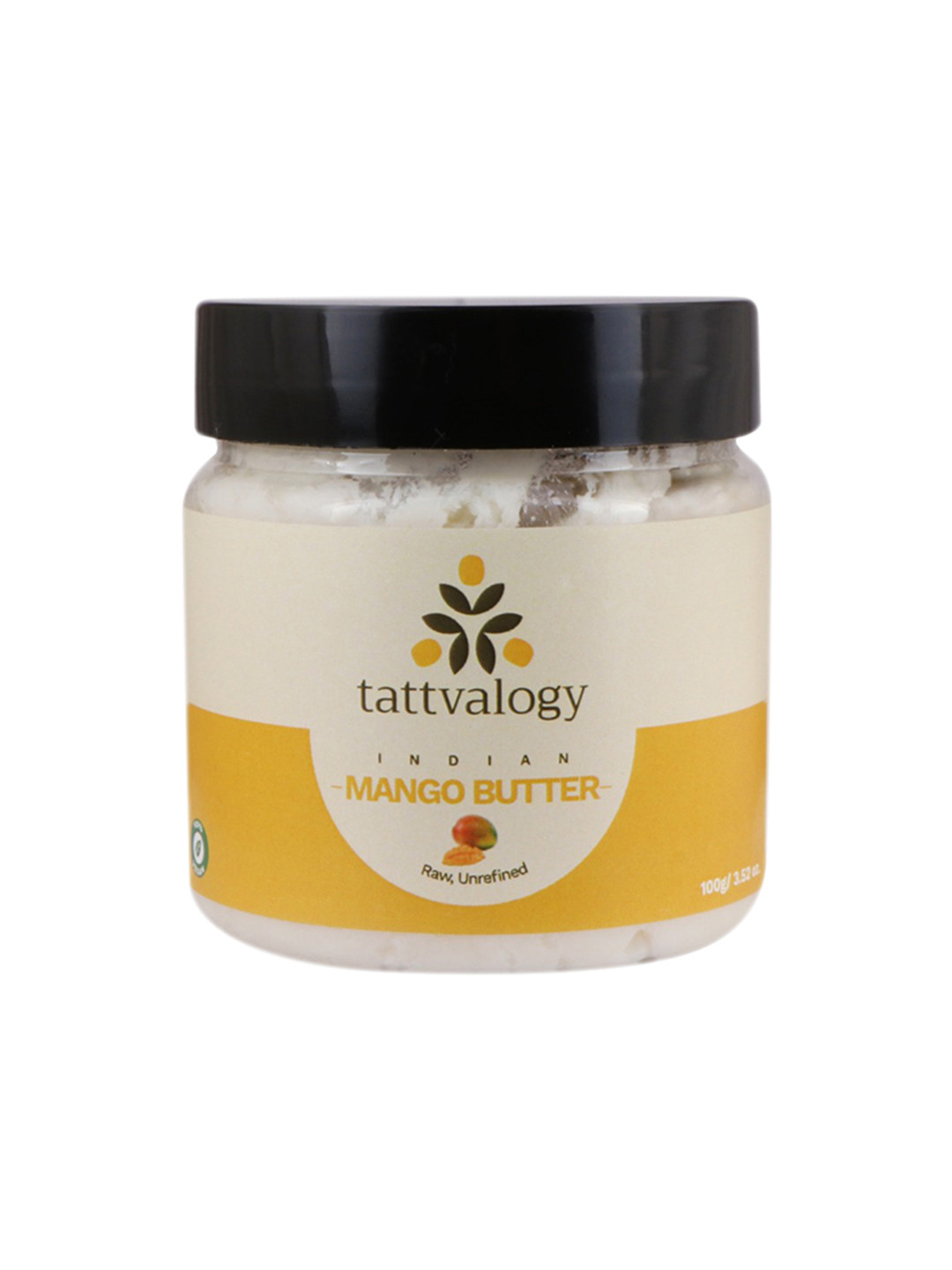 Tattvalogy Raw Unprocessed & Unrefined Mango Butter - 100g