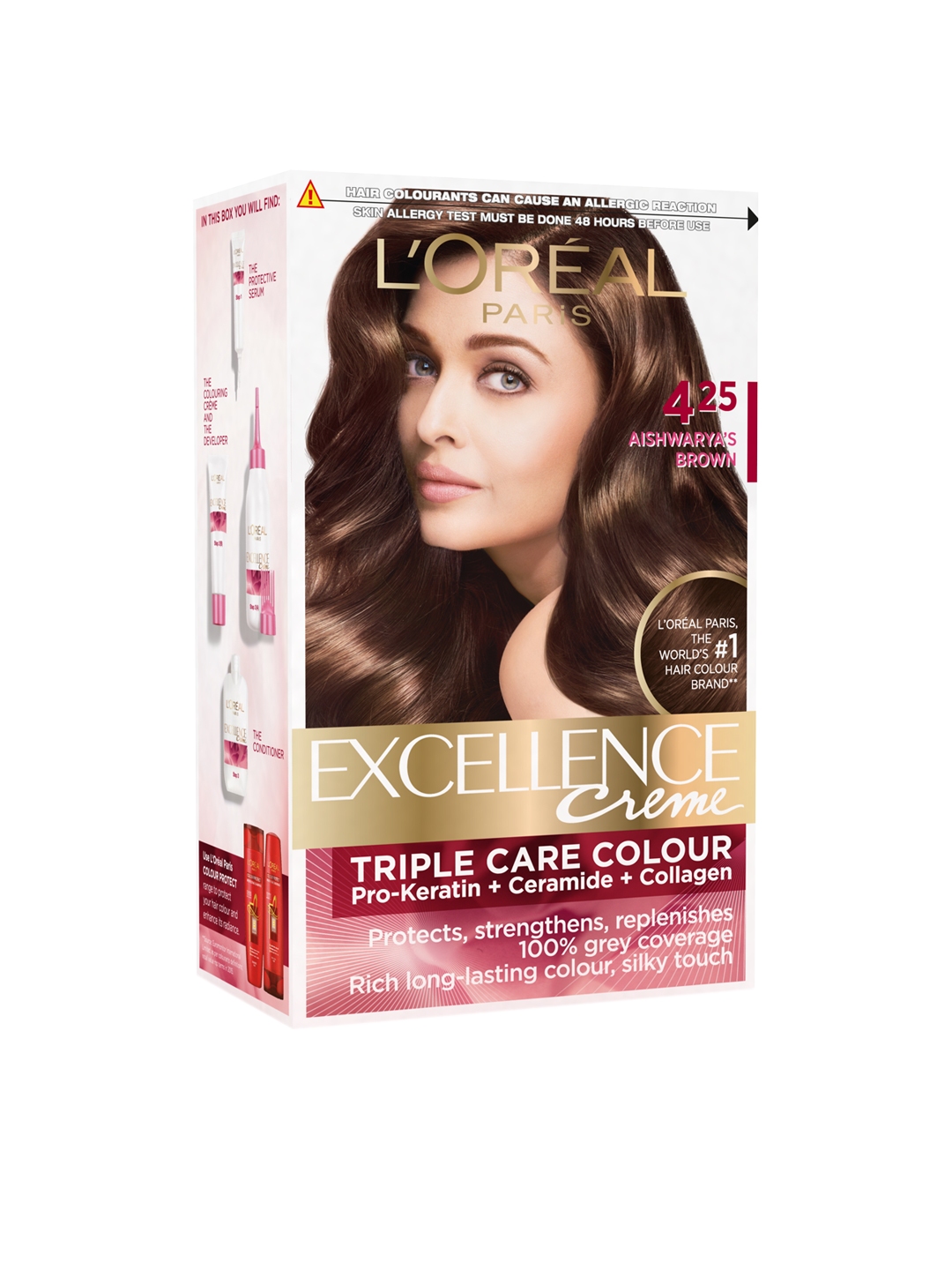 Buy Loreal Paris Excellence Creme Aishwarya S Brown Hair Color