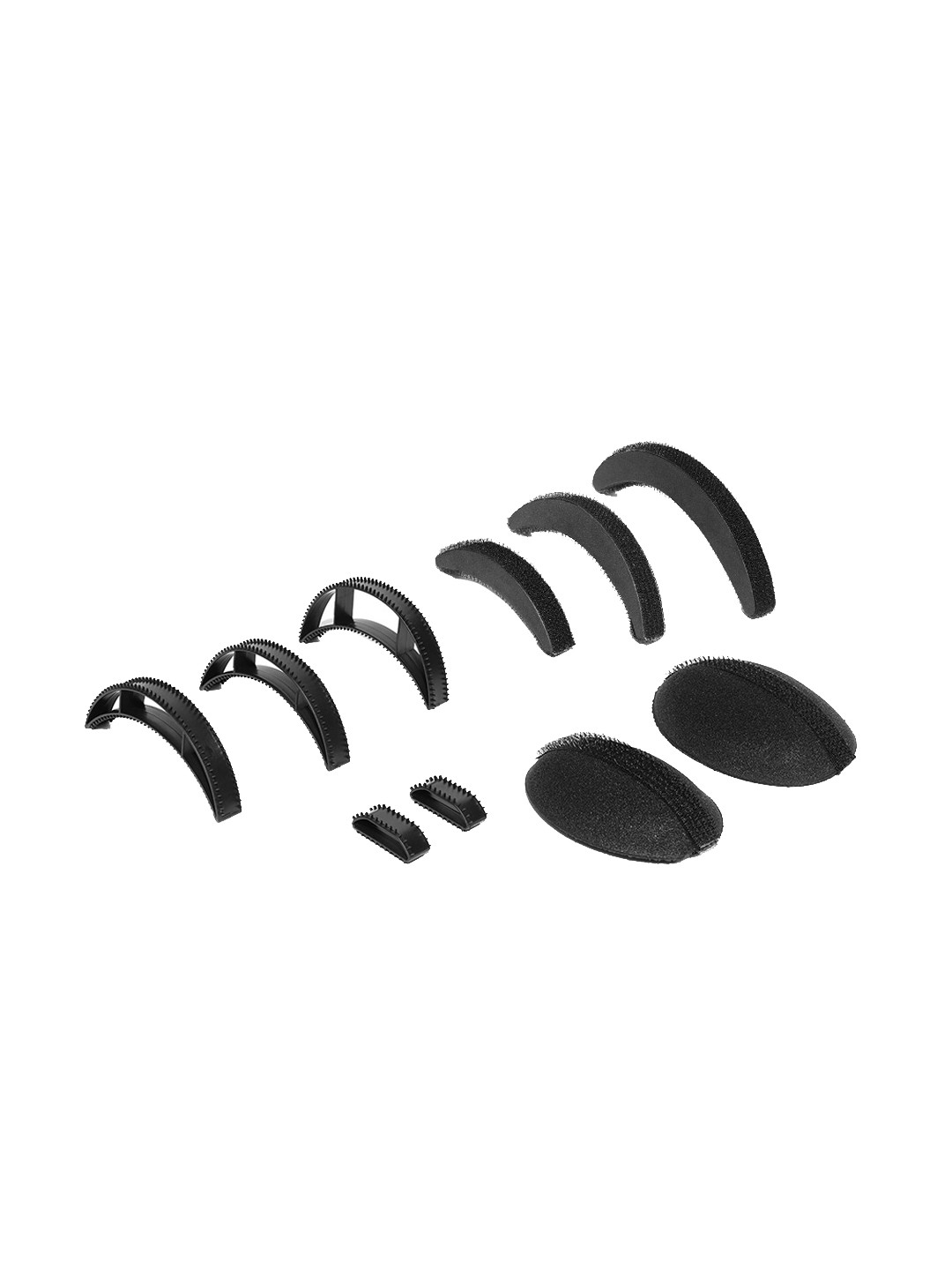 CHRONEX 10PCS Puff Juda Maker with Bun Hair Extension Accessory Set