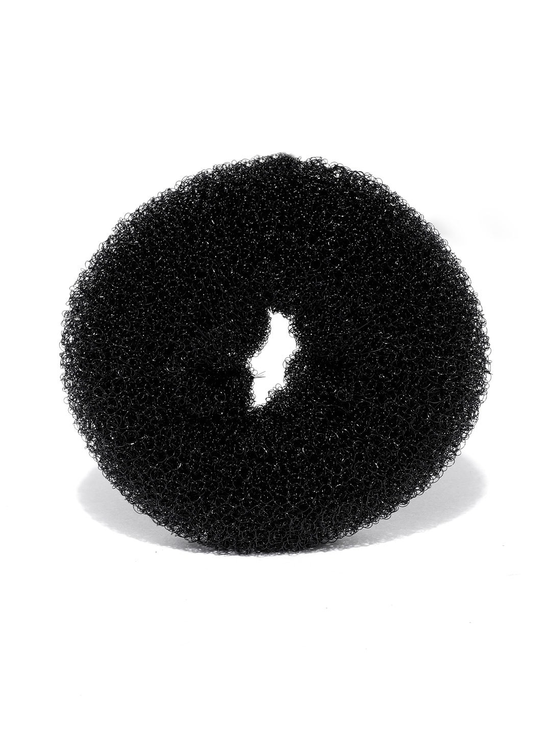 CHRONEX Black Medium Size Donut Ring Bun