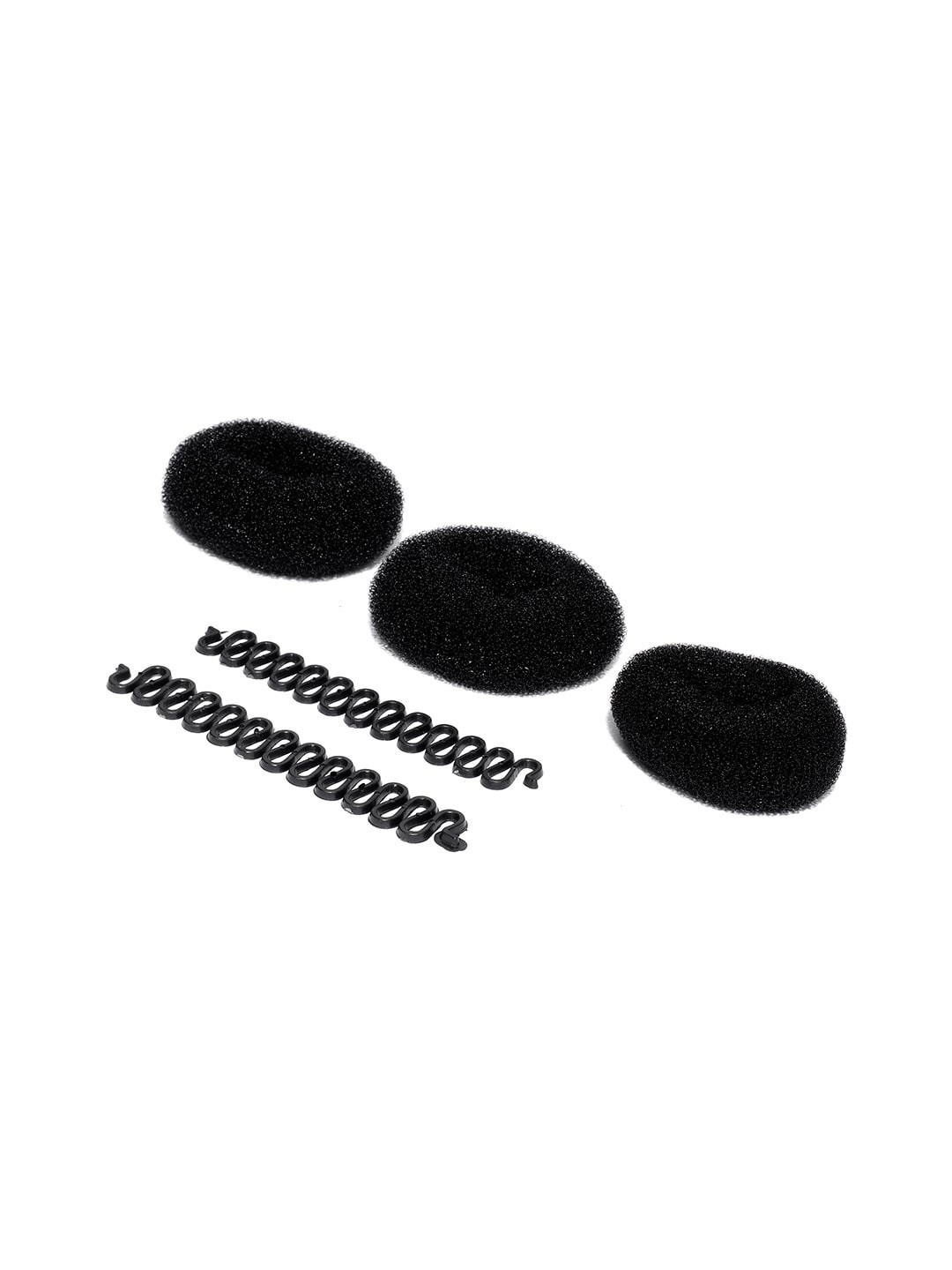 CHRONEX Set Of 5 Donut Bun & French Braid Tool Hair Accessory Set