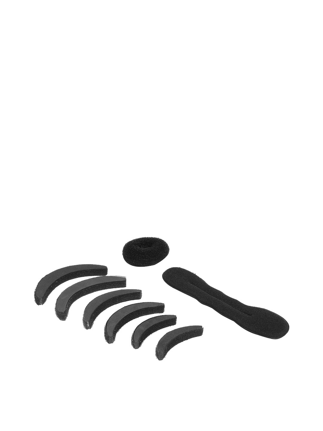 CHRONEX Women Set of 8 Puff and Donut Bun Maker Hair Accessory Set