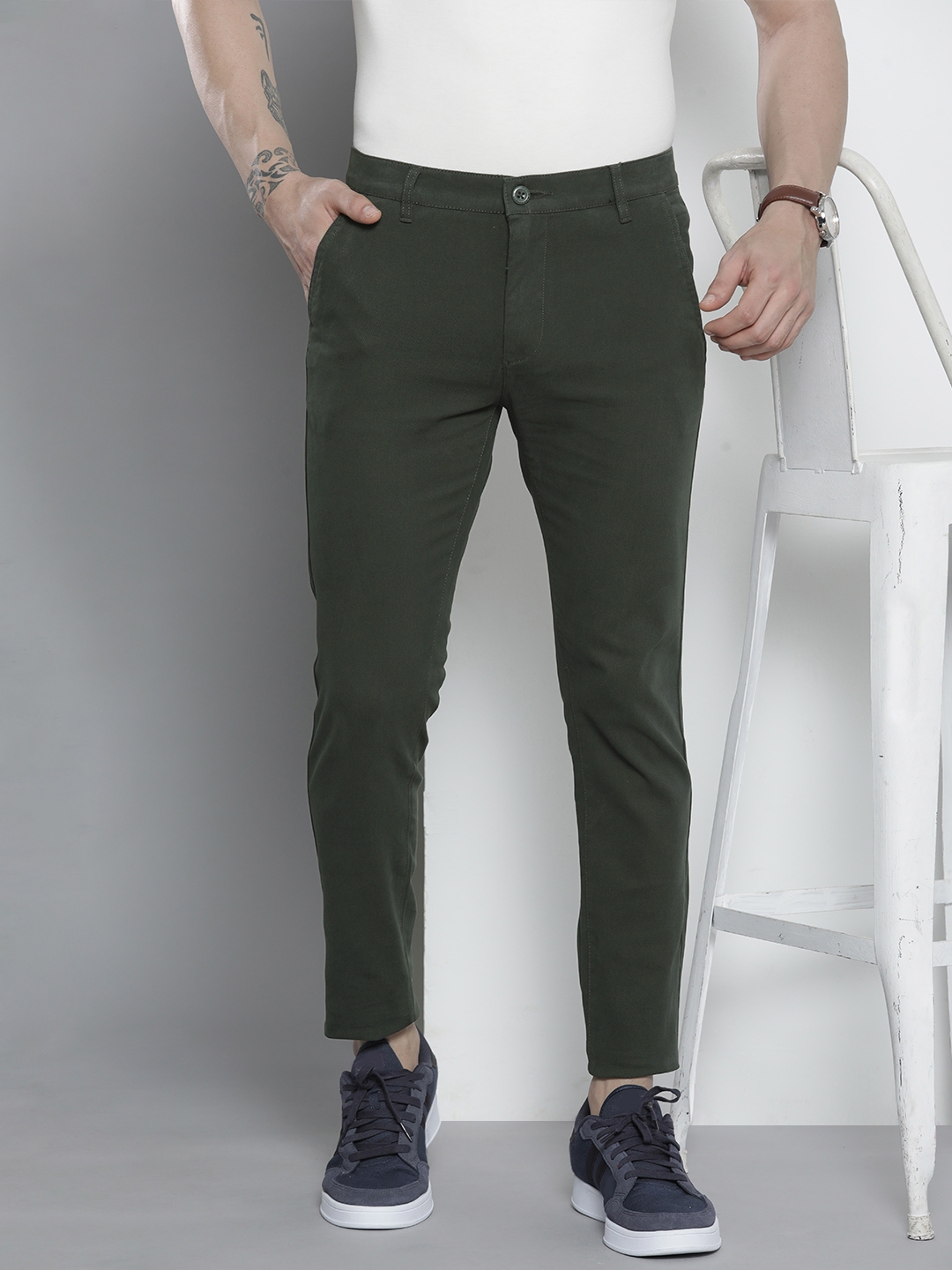 Buy Brown Trousers  Pants for Men by The Indian Garage Co Online  Ajiocom