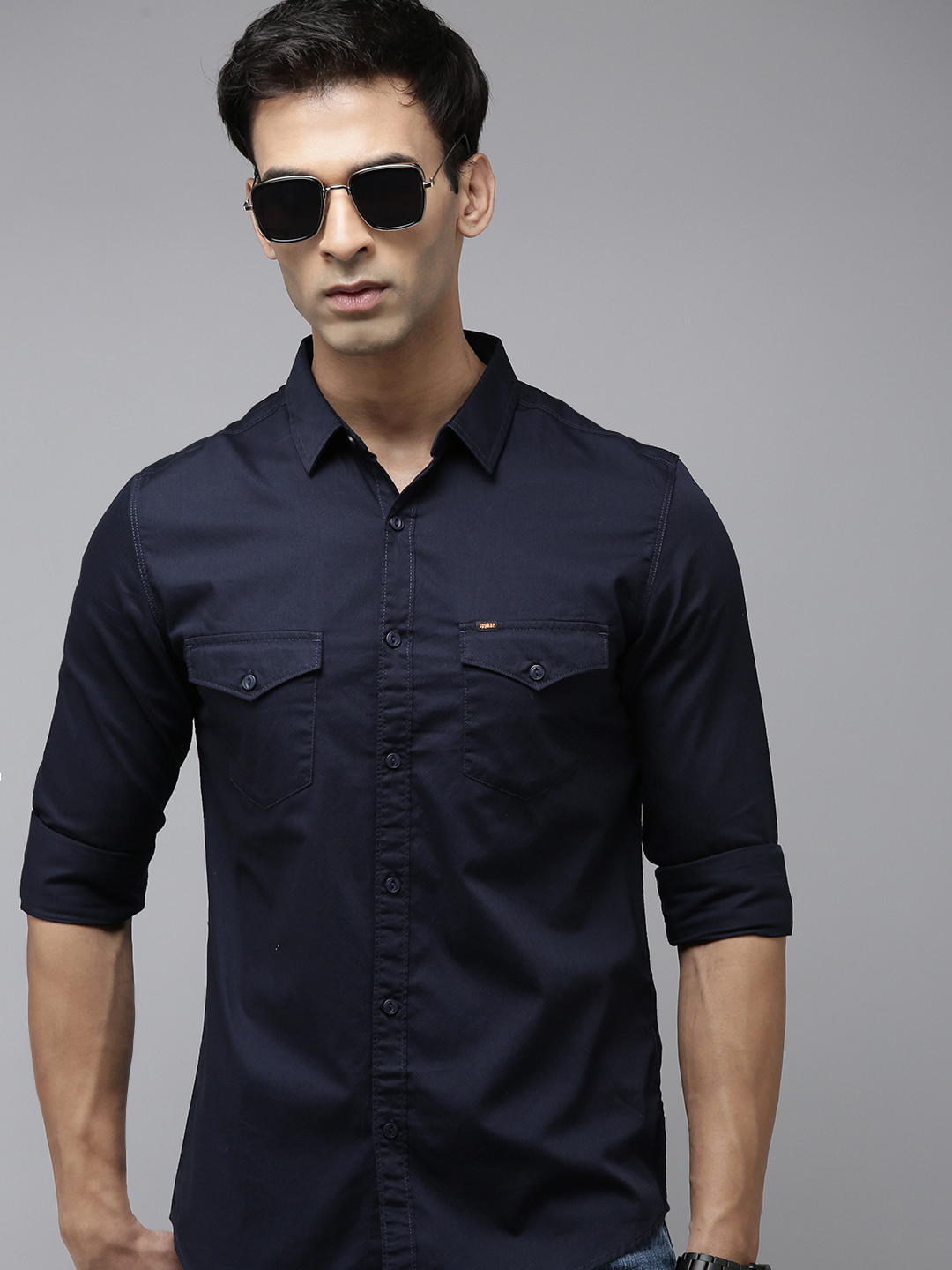 SPYKAR Slim Fit Casual Shirt