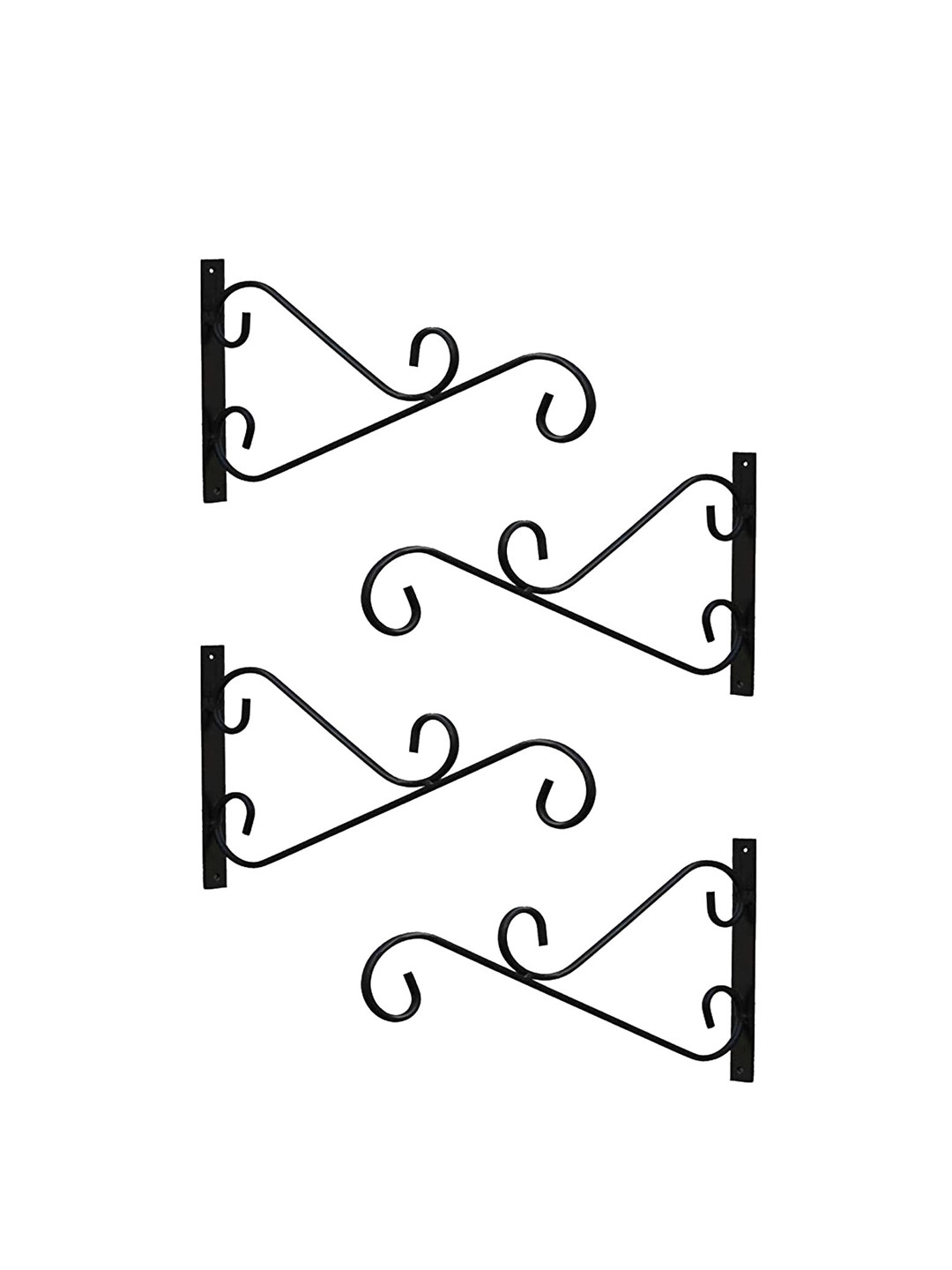 Sharpex Set Of 4 Solid Plant Hanger Brackets