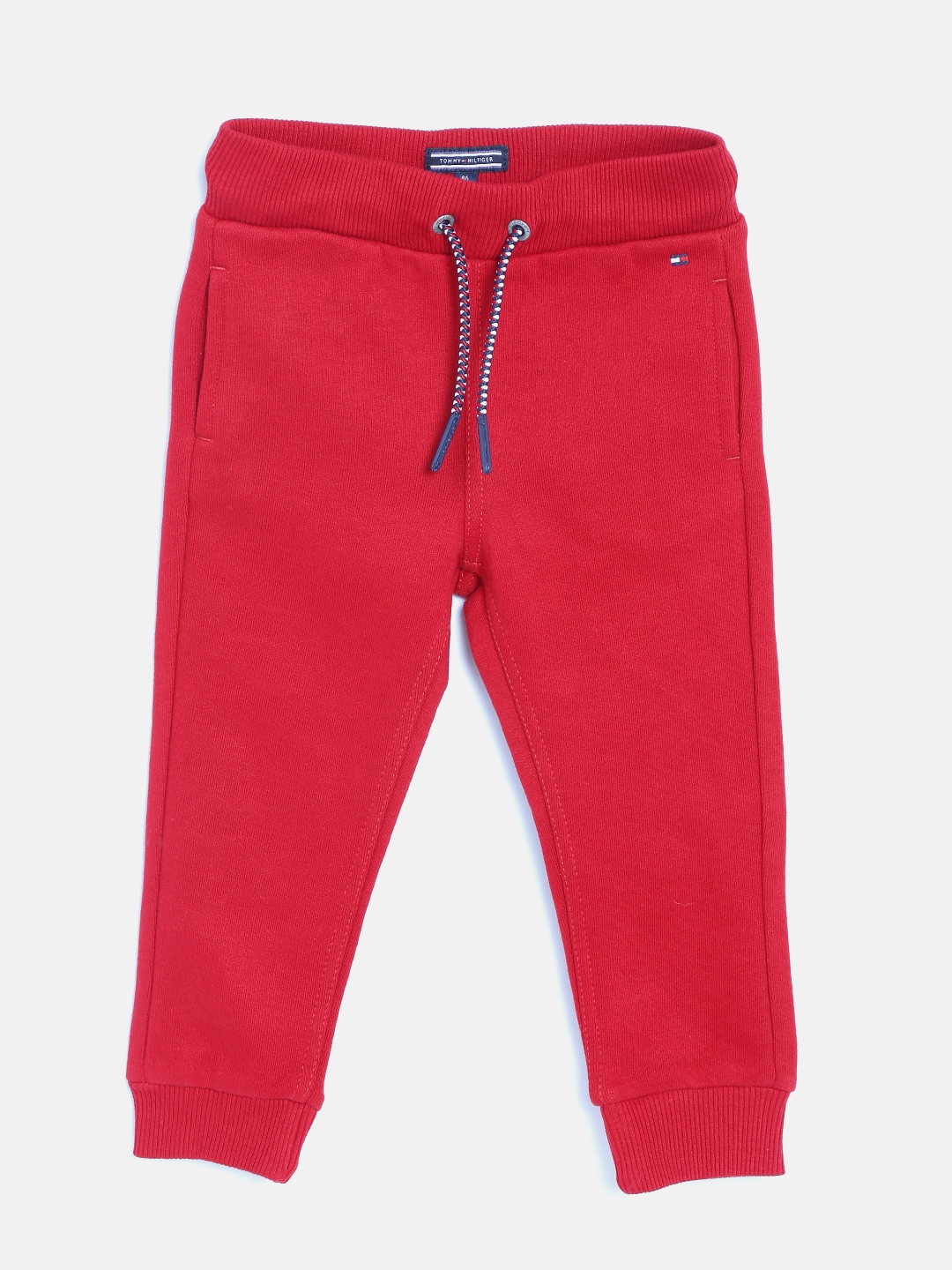 red tommy hilfiger joggers