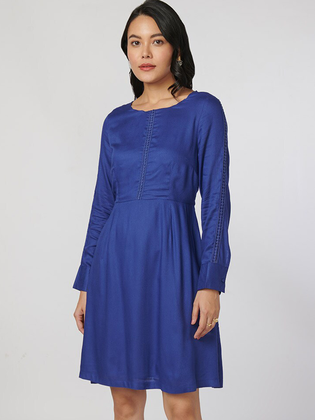 NOT SO PINK Blue Dress