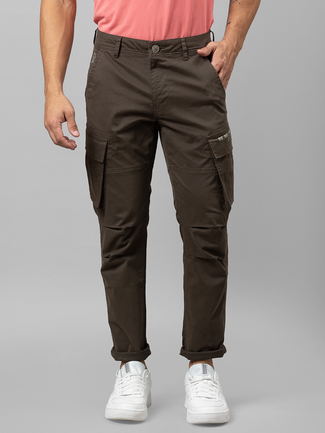 Buy Men's Being Human Printed Jog Pants with Drawstring Online |  Centrepoint Qatar