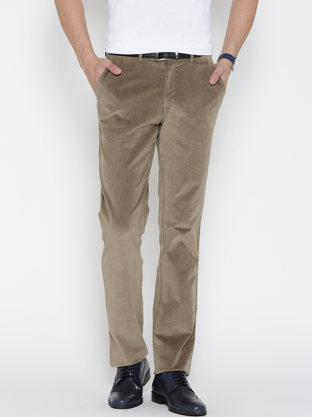 Parx Casual Trousers  Buy Parx Light Fawn Trousers Online  Nykaa Fashion