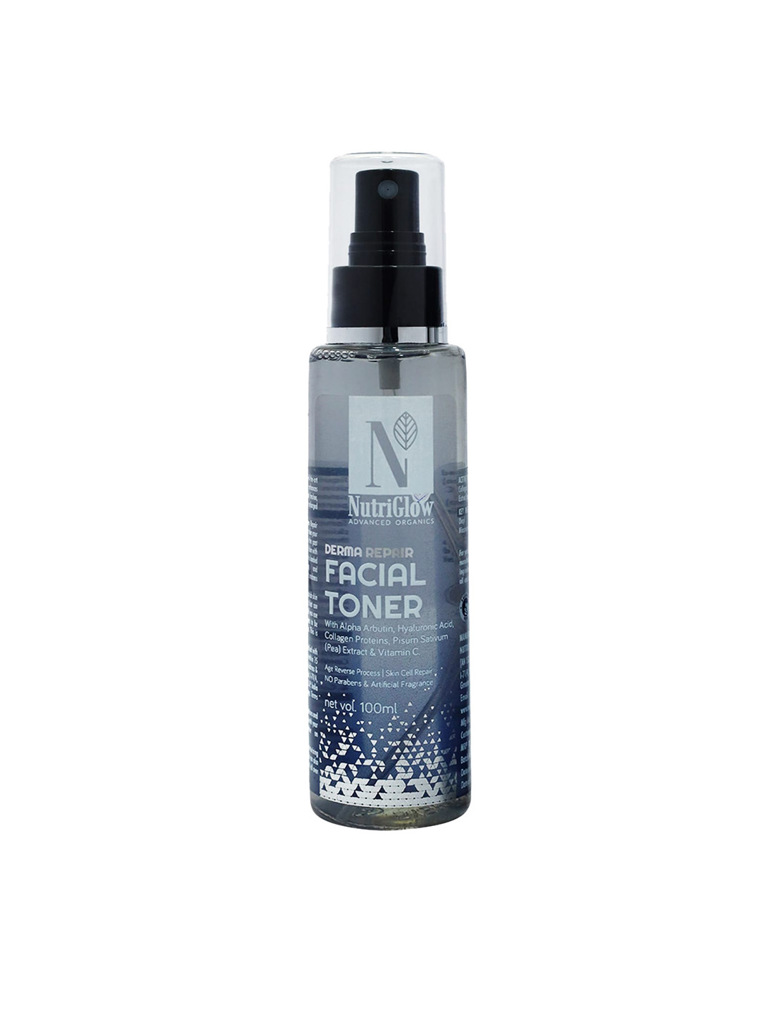Nutriglow Advanced Organics Sustainable Derma Repair with Alpha Arbutin & HA Facial Toner 100ml