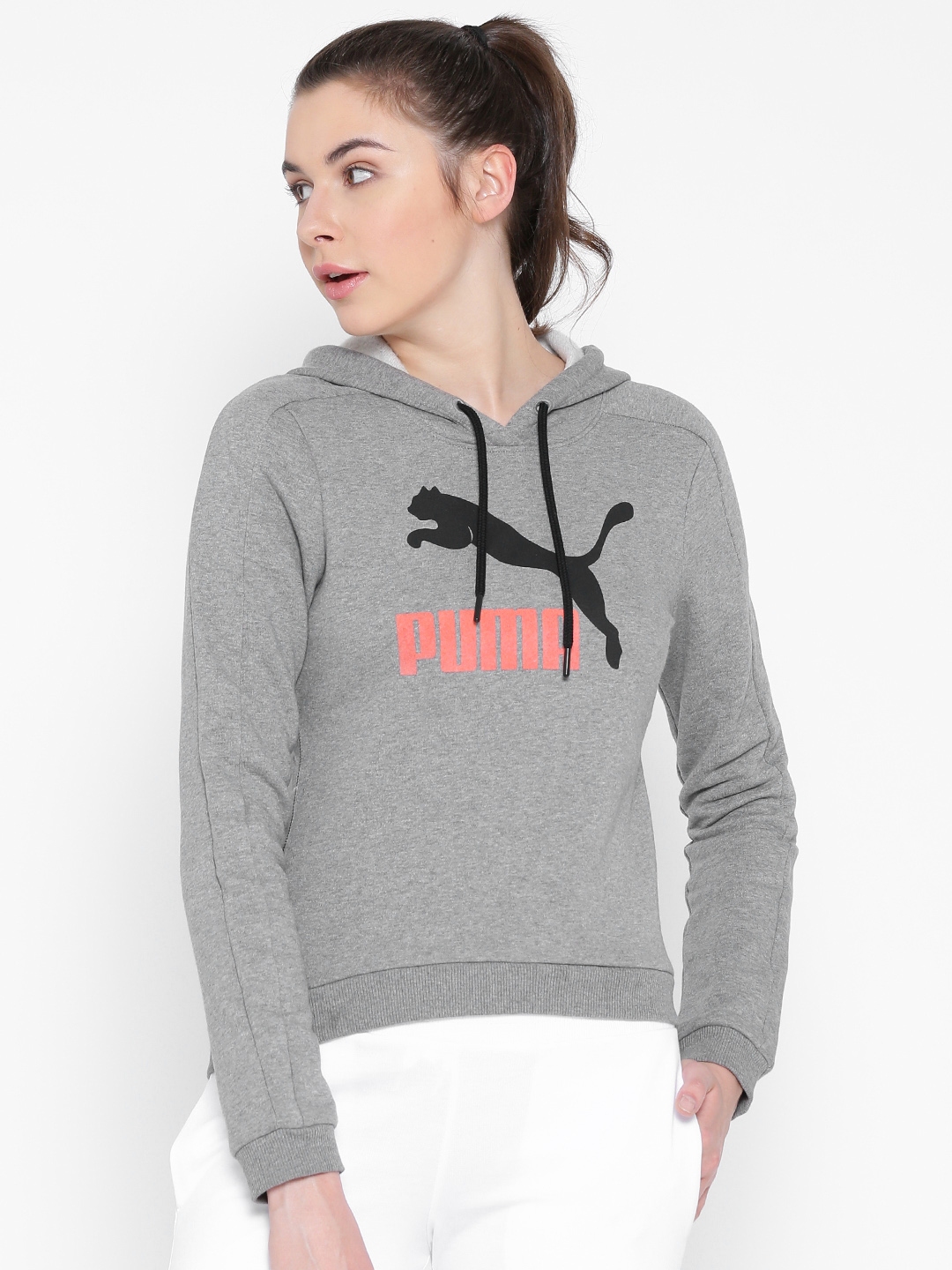 myntra puma sweaters