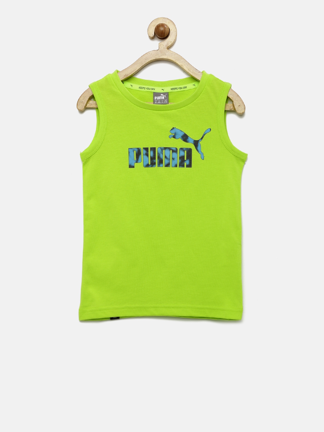 lime green puma shirt