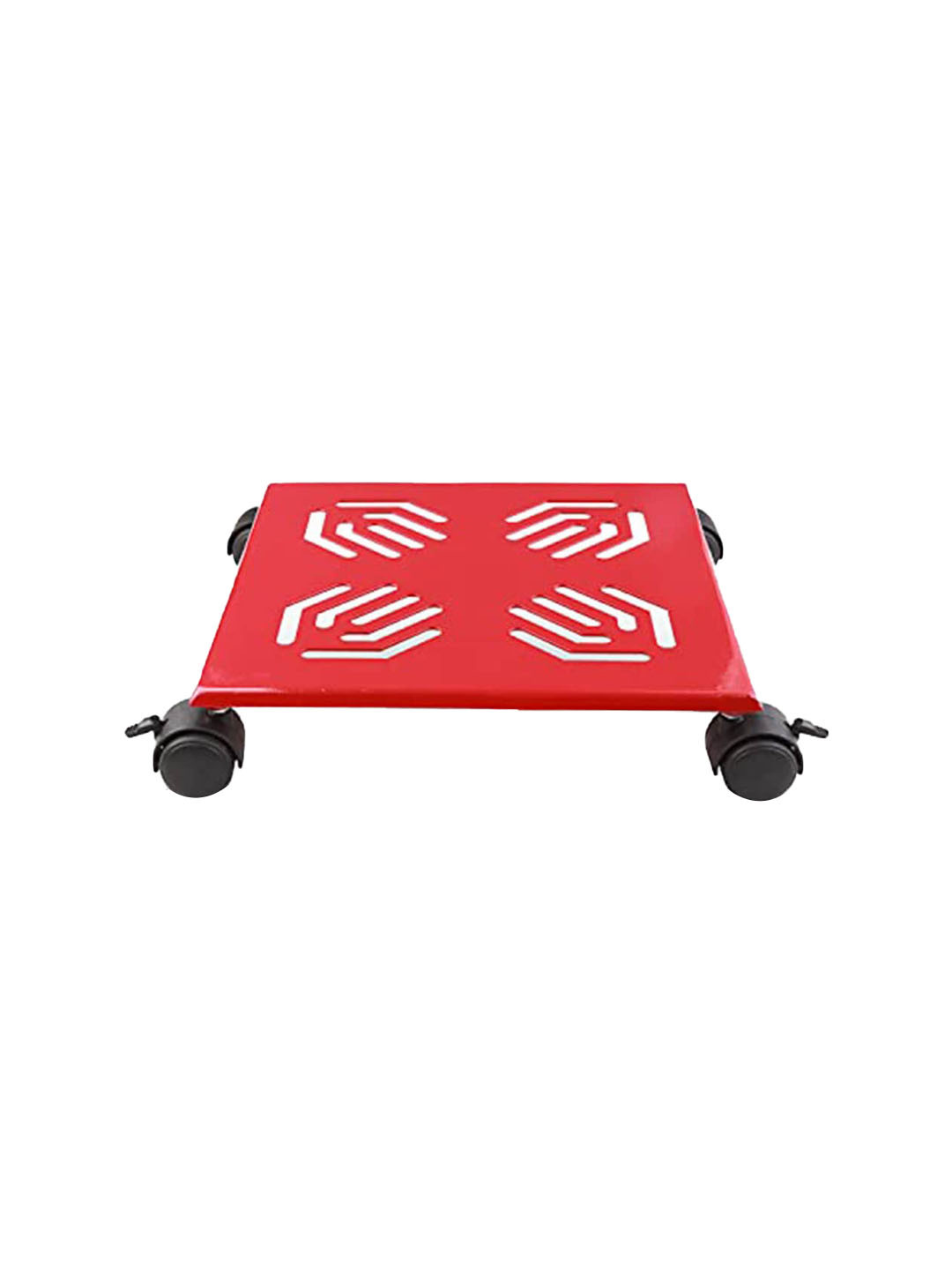 Sharpex Red Solid Iron Square Rack