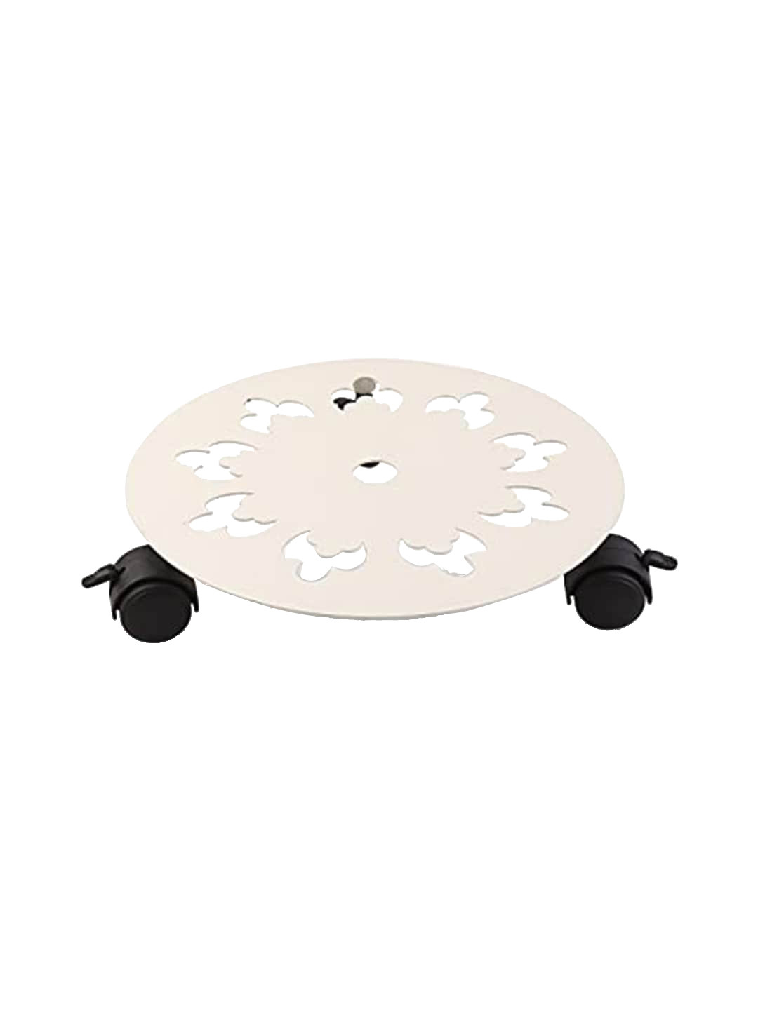 Sharpex White Dolly Round Rack Garden Accessories