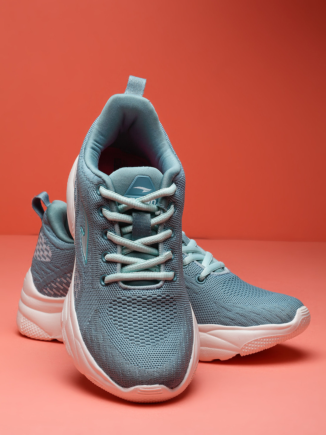 ASIAN Women Blue Lace-Up Sneakers