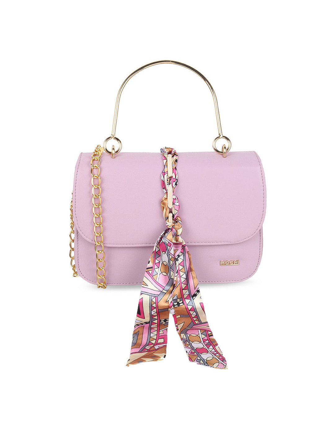 Mochi  WOMEN Purple Box Clutch