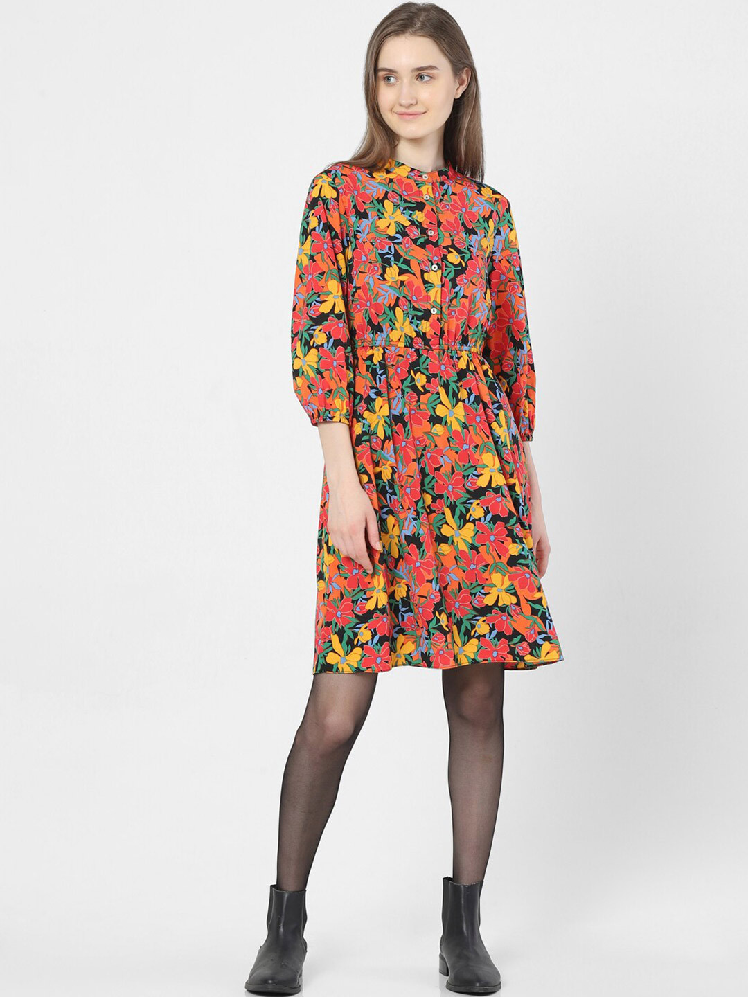 Vero Moda Multicoloured Floral Dress