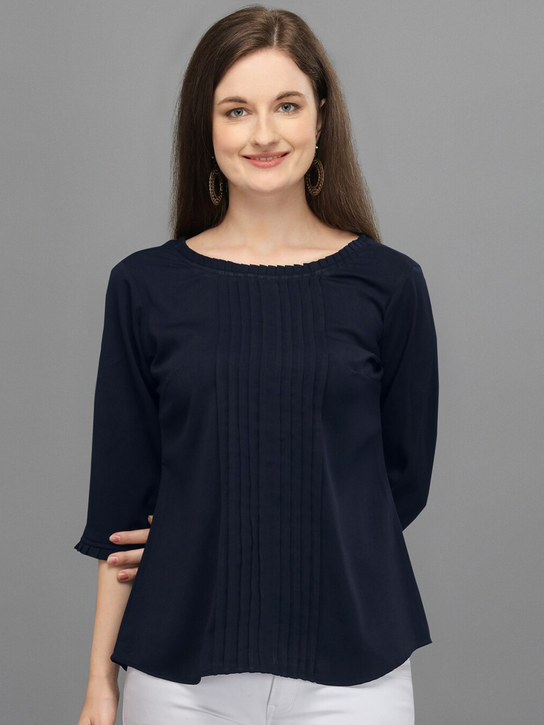 Prettify Woman Blue Top
