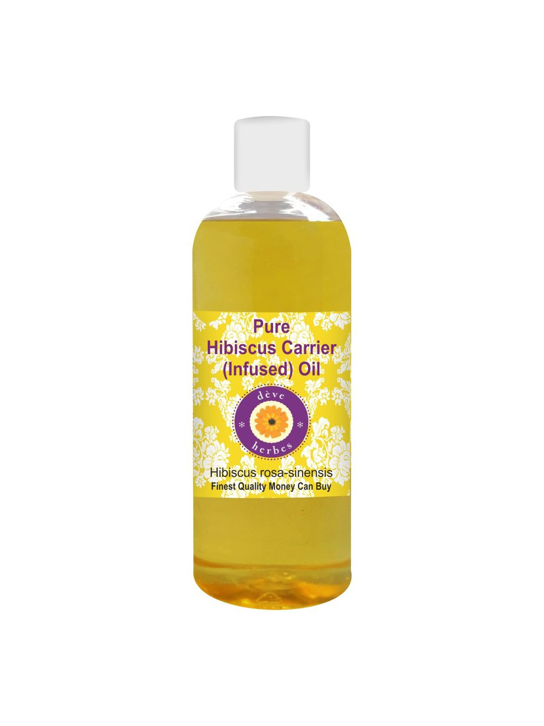 Deve Herbes Natural Therapeutic Grade Pure Hibiscus Carrier Infused Oil - 200 ml