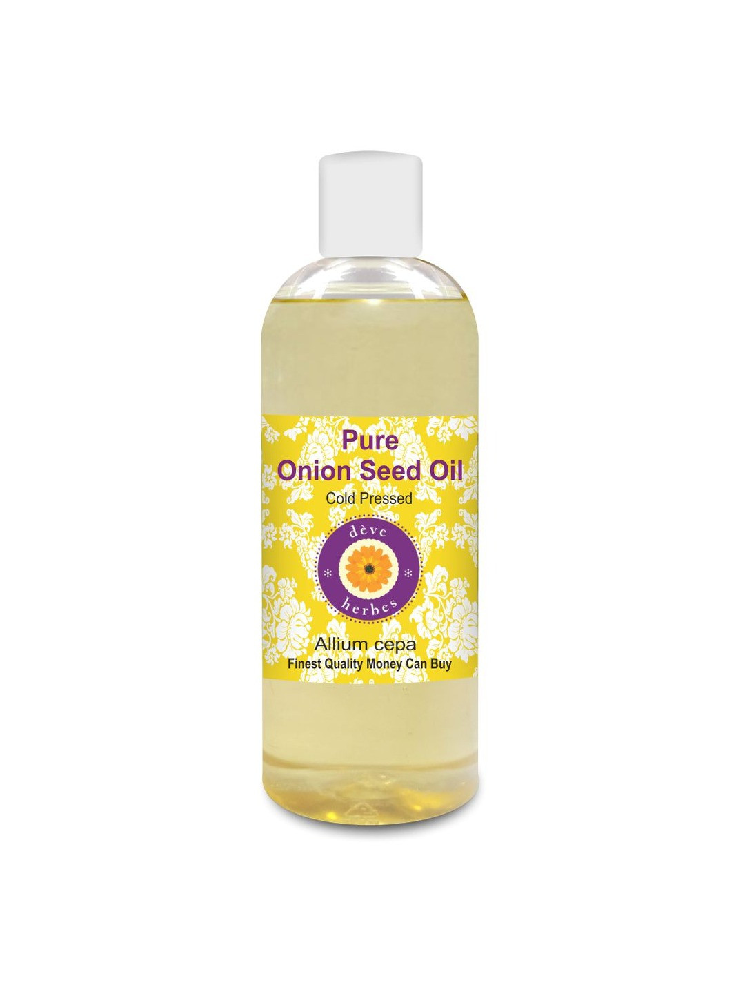 Deve Herbes Natural Therapeutic Grade Cold Pressed Pure Onion Seed Oil 200ml