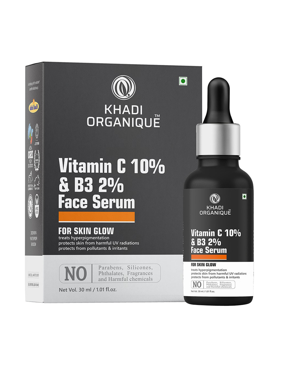 Khadi Organique Transparent Vitamin C Face Serum 30ml