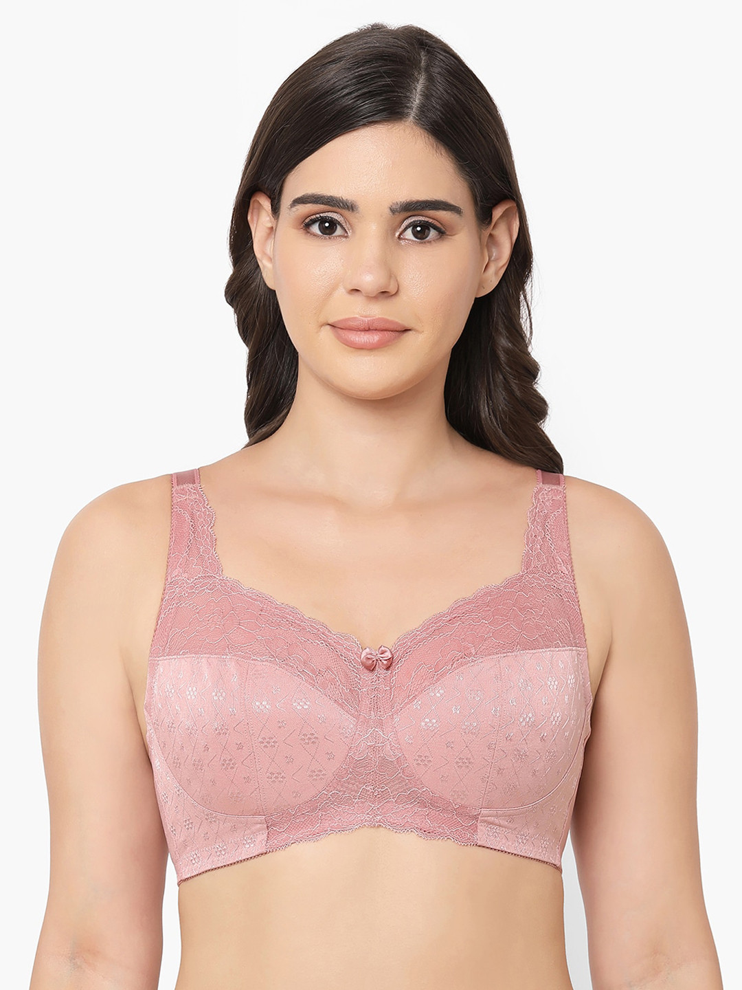Wacoal Plus Size Pink Non Padded Bra