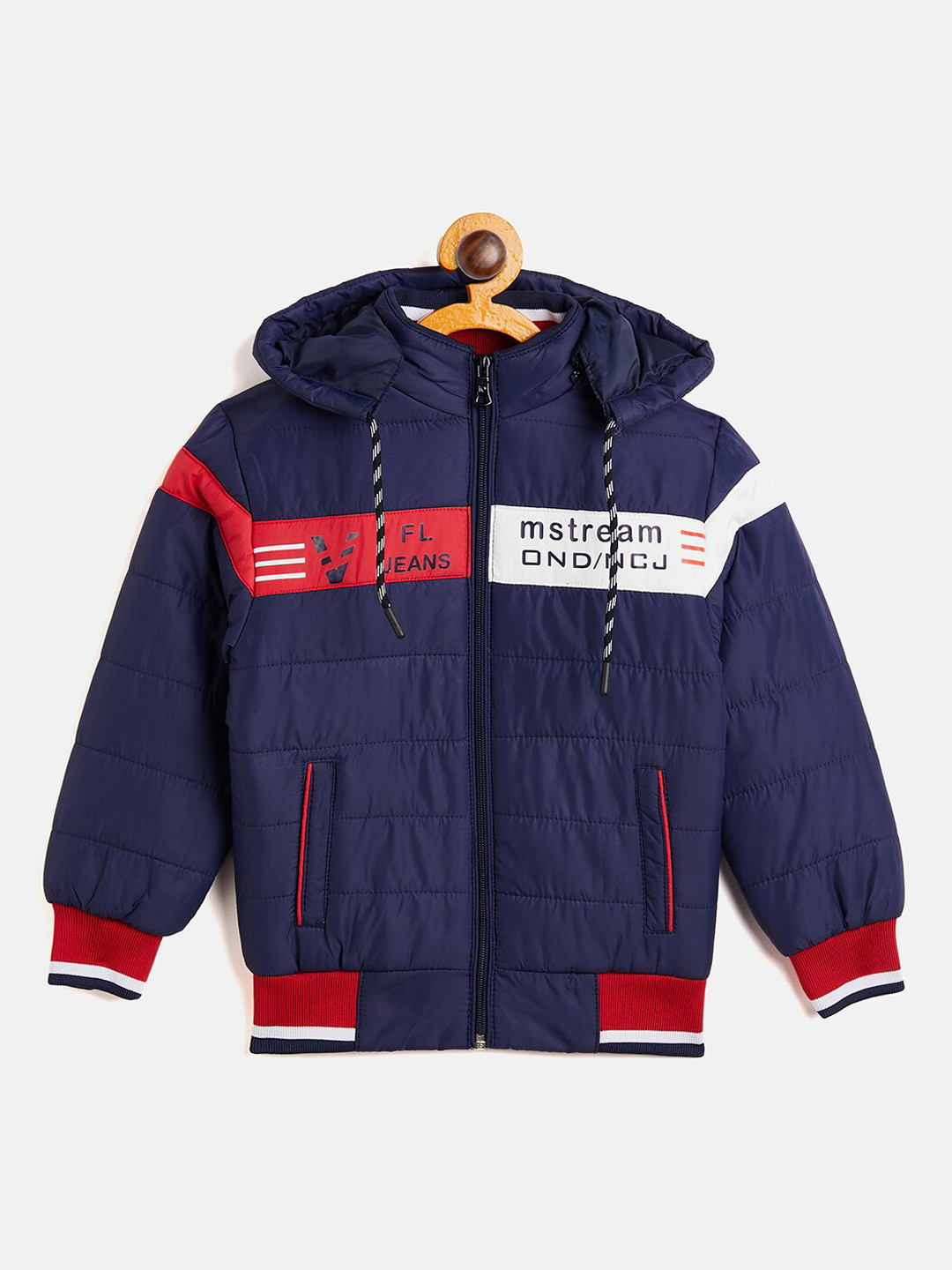 Camey Boys Navy Blue Bomber Jacket