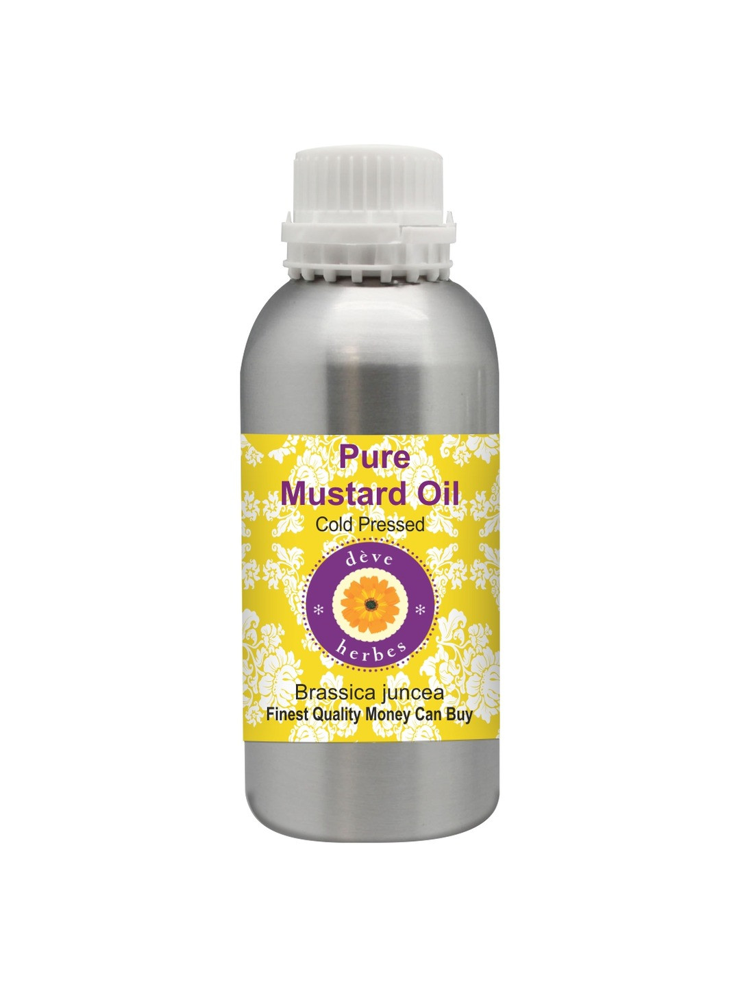 Deve Herbes Pure Mustard Oil Natural Therapeutic Grade Cold Pressed 1250ml