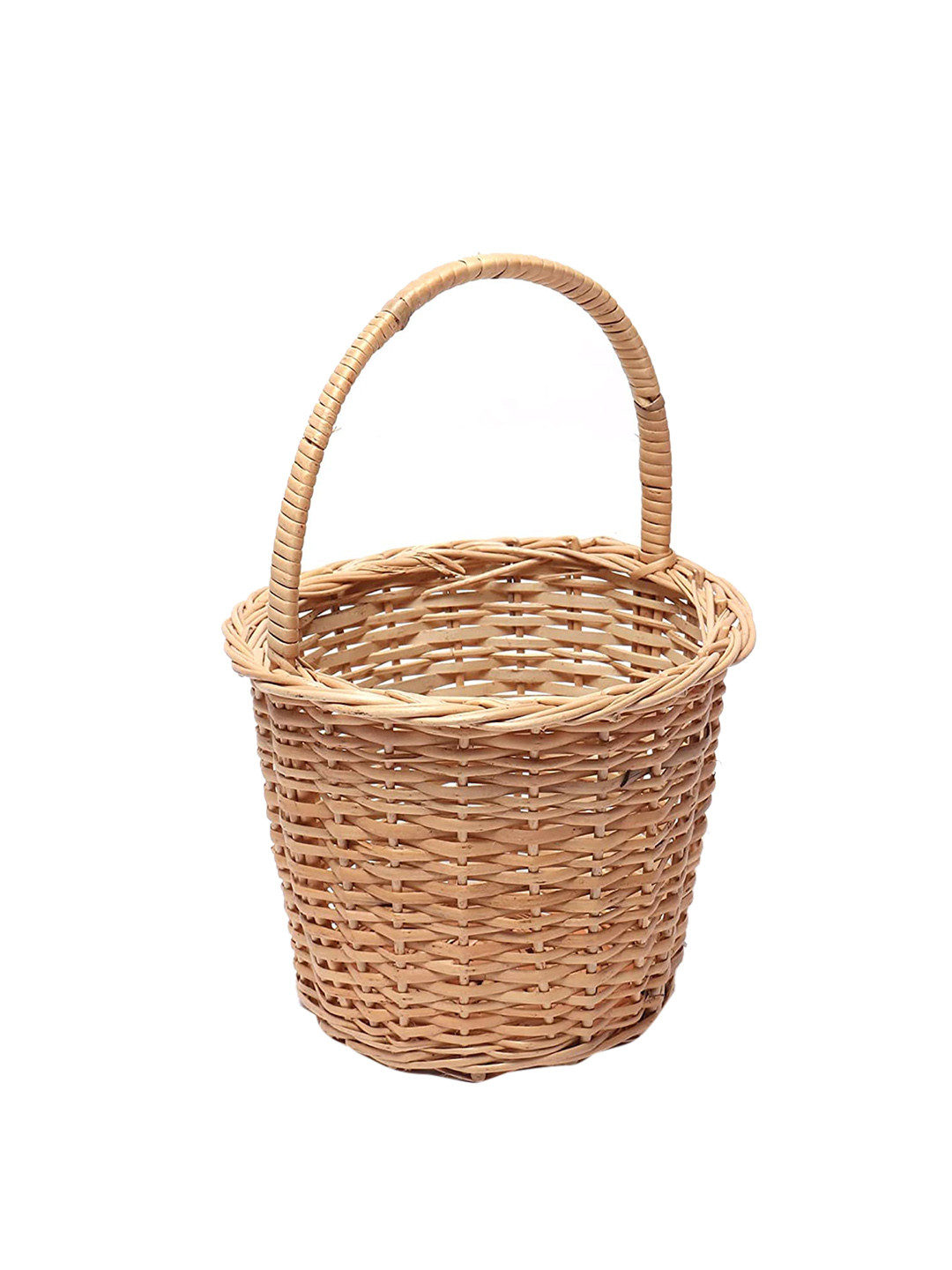 HABERE INDIA Brown Bamboo Fruit &Vegetable Basket