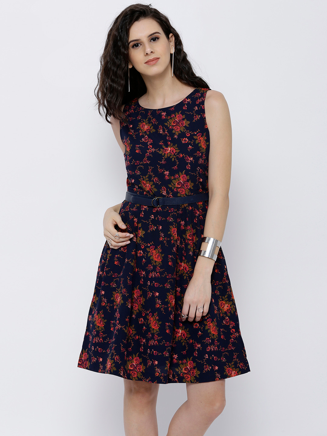 Buy Tokyo Talkies Women Navy Blue 