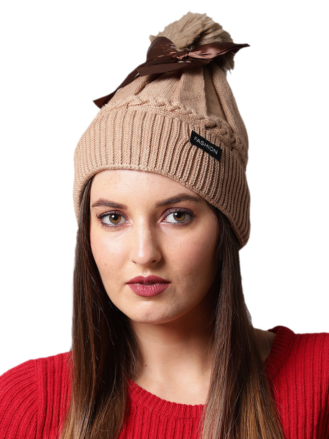 ELLIS Women Brown Beanie