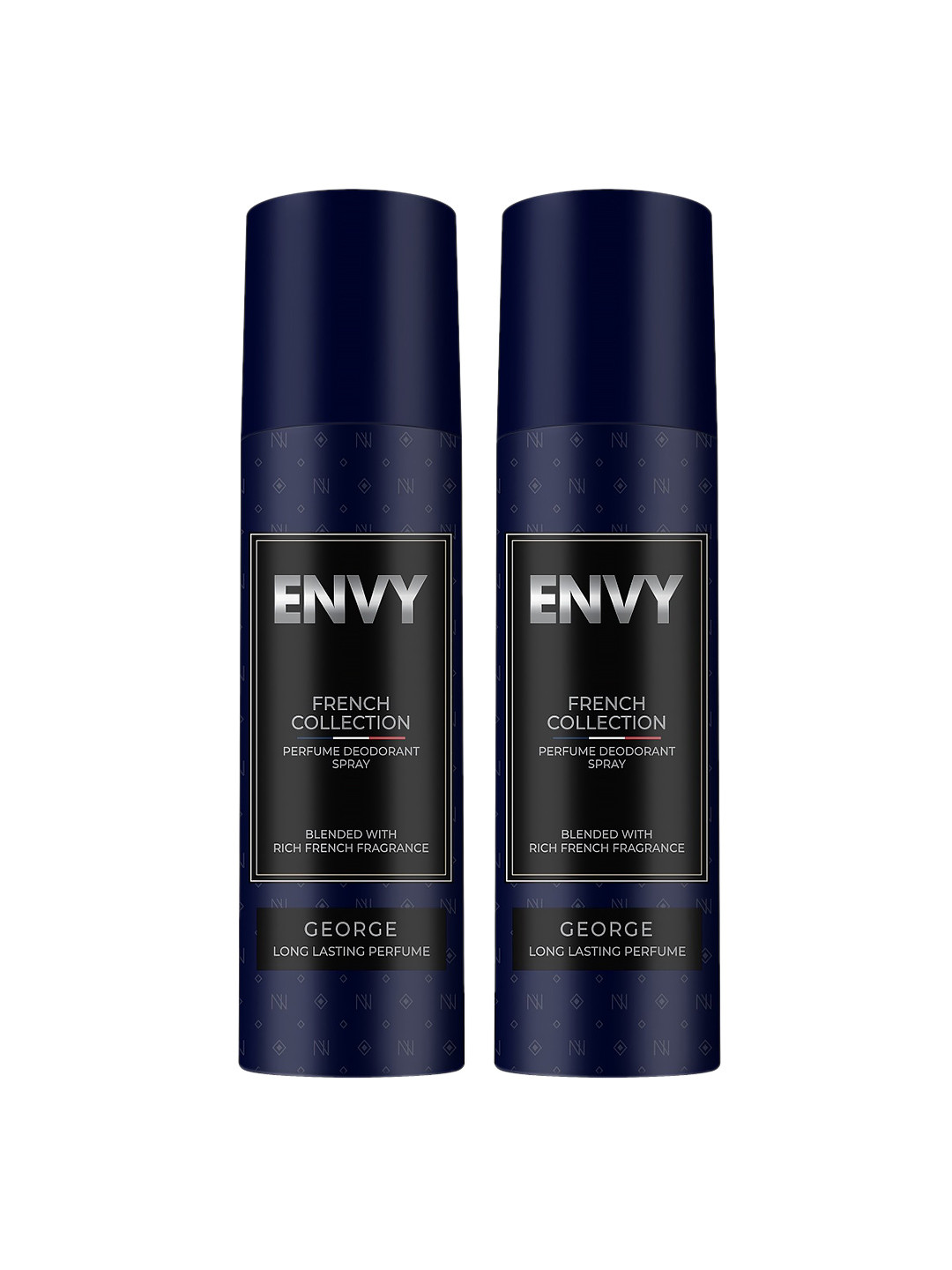 Envy Men Set of 2 French Collection George Perfume Deodorant Spray - 99g(120ml) each