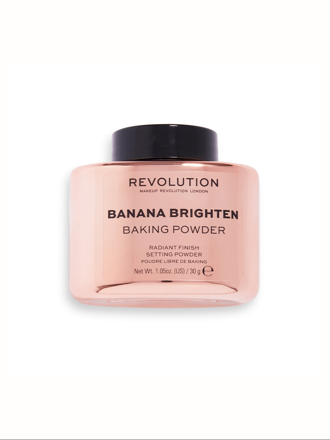 Makeup Revolution London Radiant Finish Setting Loose Baking Powder 30 g - Banana Brighten